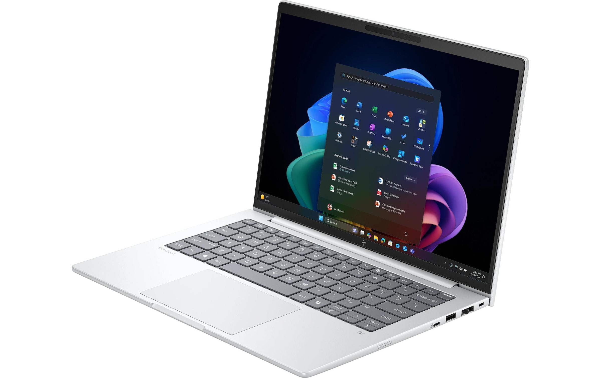 HP Business-Notebook »EliteBook 8 G1i 16 Next Gen AI PC AD4D4ET«, / 16 Zoll, Intel, Core Ultra 5