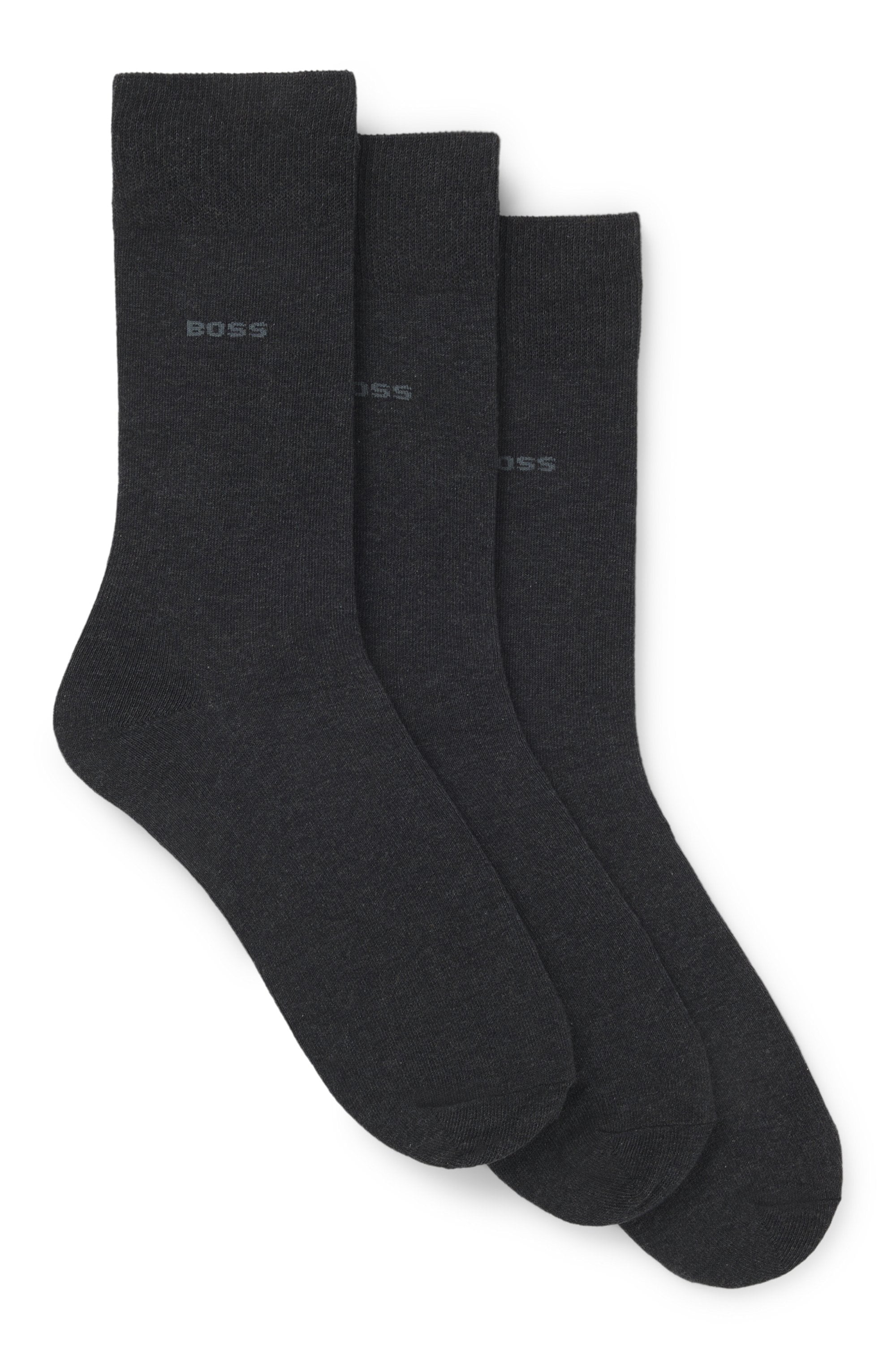 BOSS Chaussettes »3P RS Uni« 3 cuis tlg.