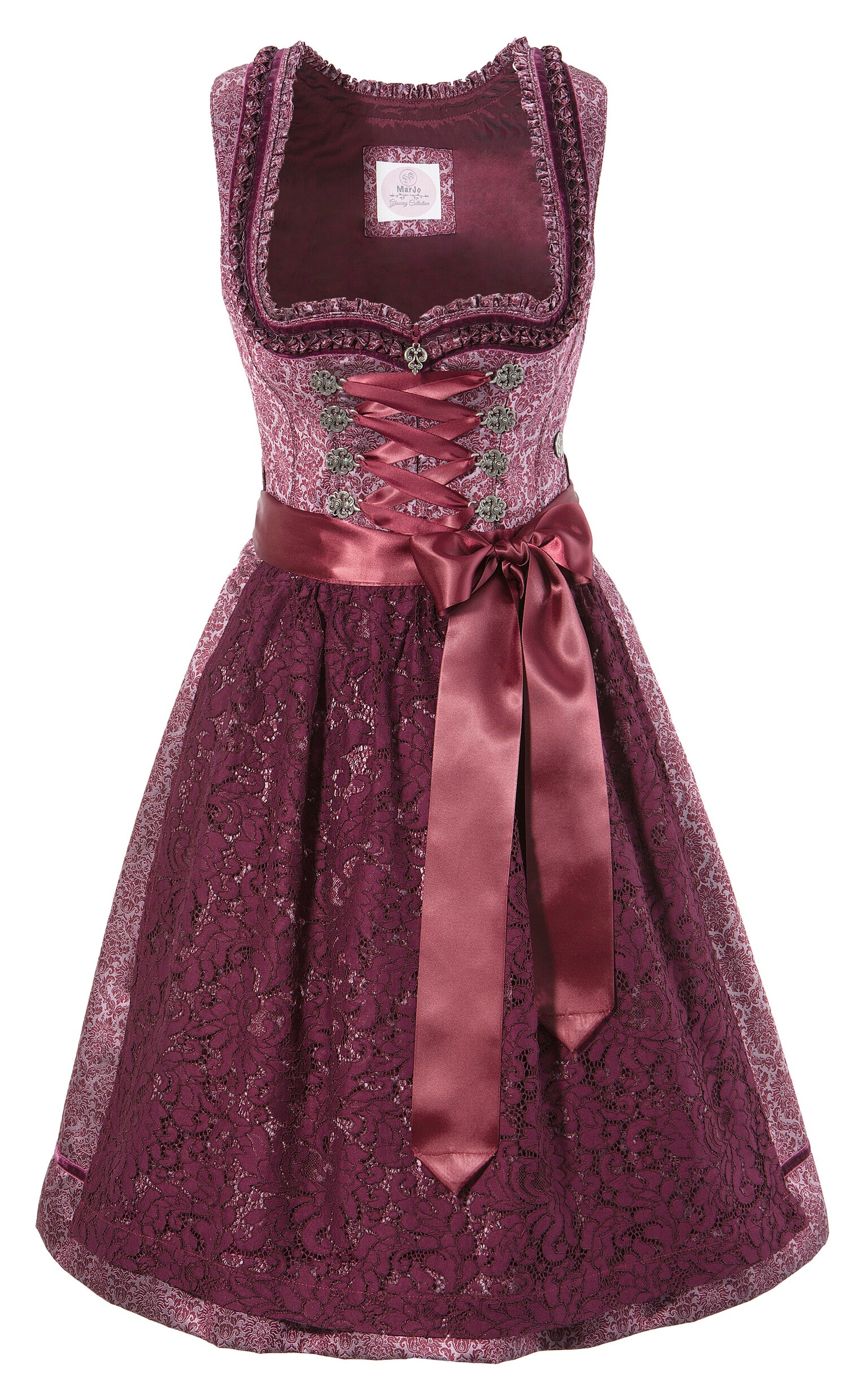 Image of MarJo Dirndl, (2 tlg.), Damen, kurz mit Spitzenschürze bei Ackermann Versand Schweiz