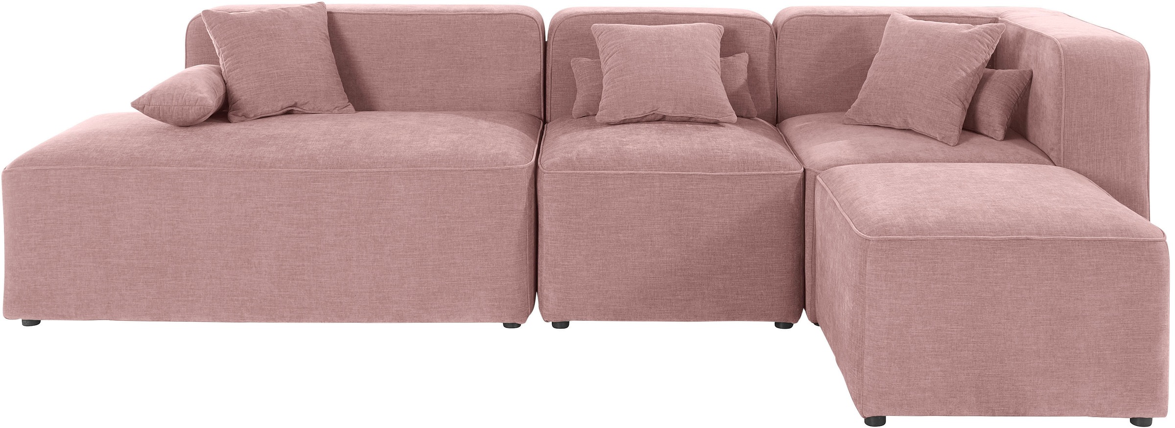 Home affaire Ecksofa »Sundstrup L-Form« Modulserie, individuelle Zusammenstellung