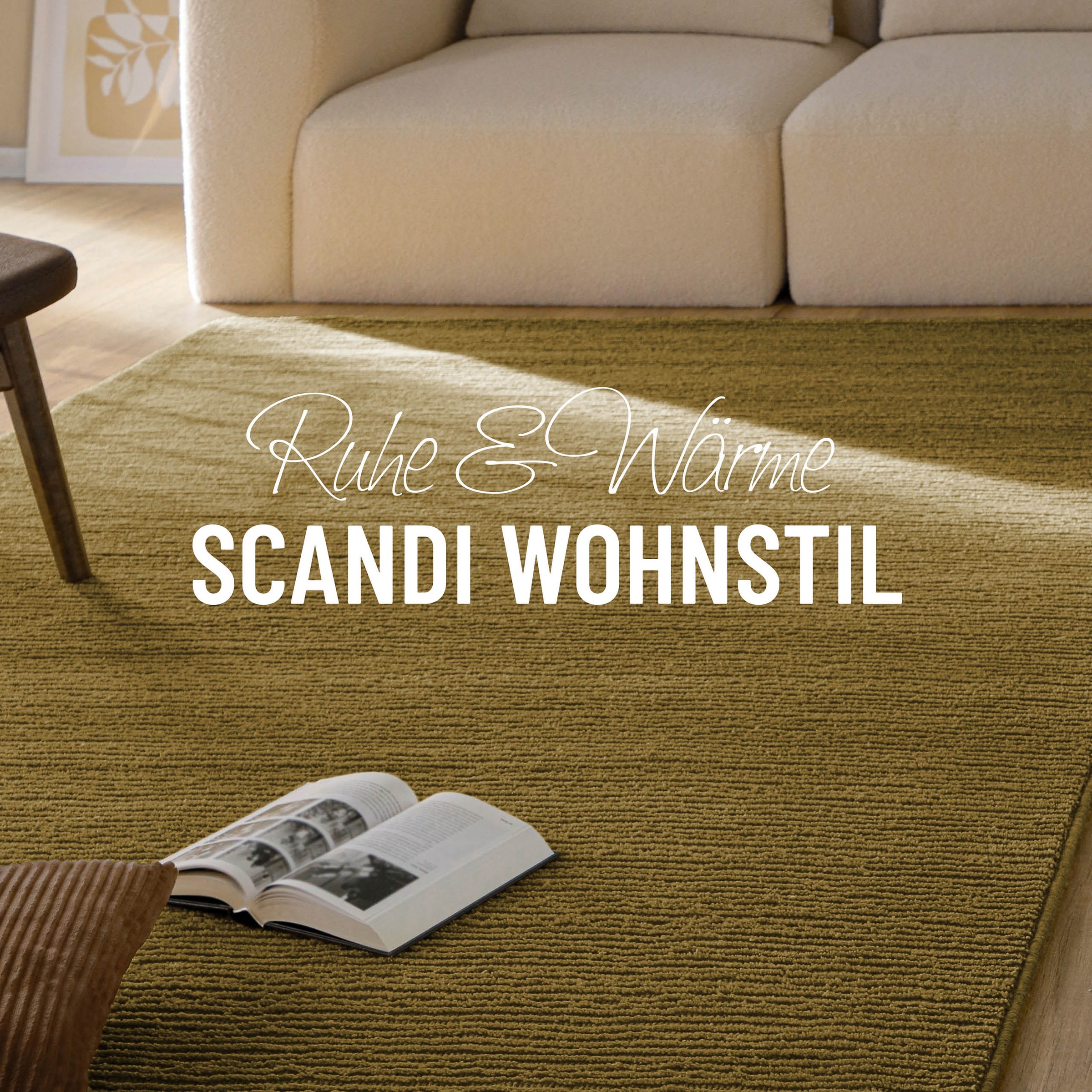Wecon home Tapis »Castello ONE« Rectangulaire 7 mm Höhe Schurwolle, Kurzflor mit Hoch-Tief-Effekt, Wohnzimmer, Streifenmuster