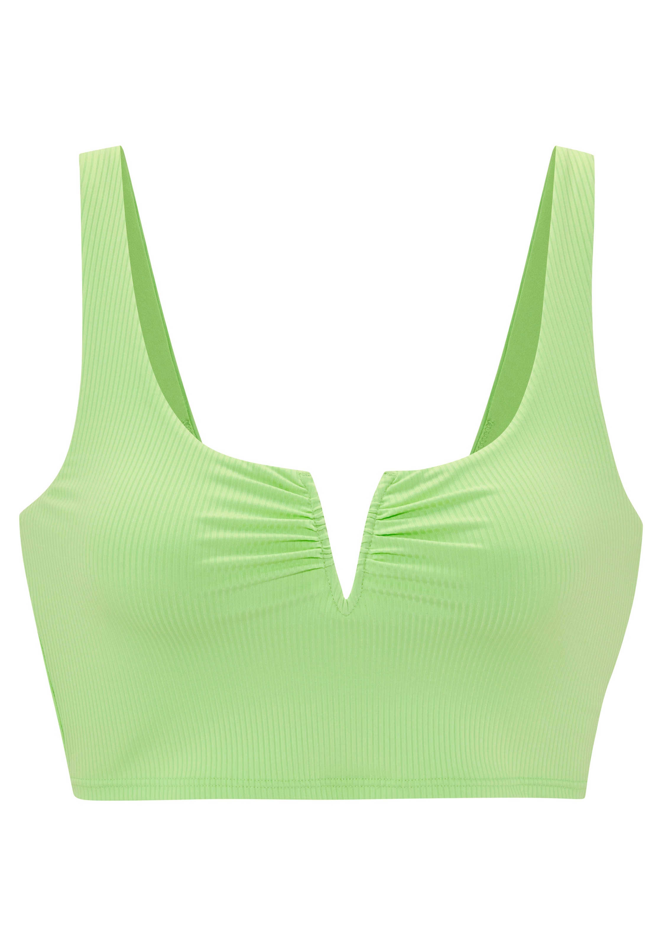 Venice Beach Crop-Bikini-Top »Lucky«, mit V-Bügel Detail vorne