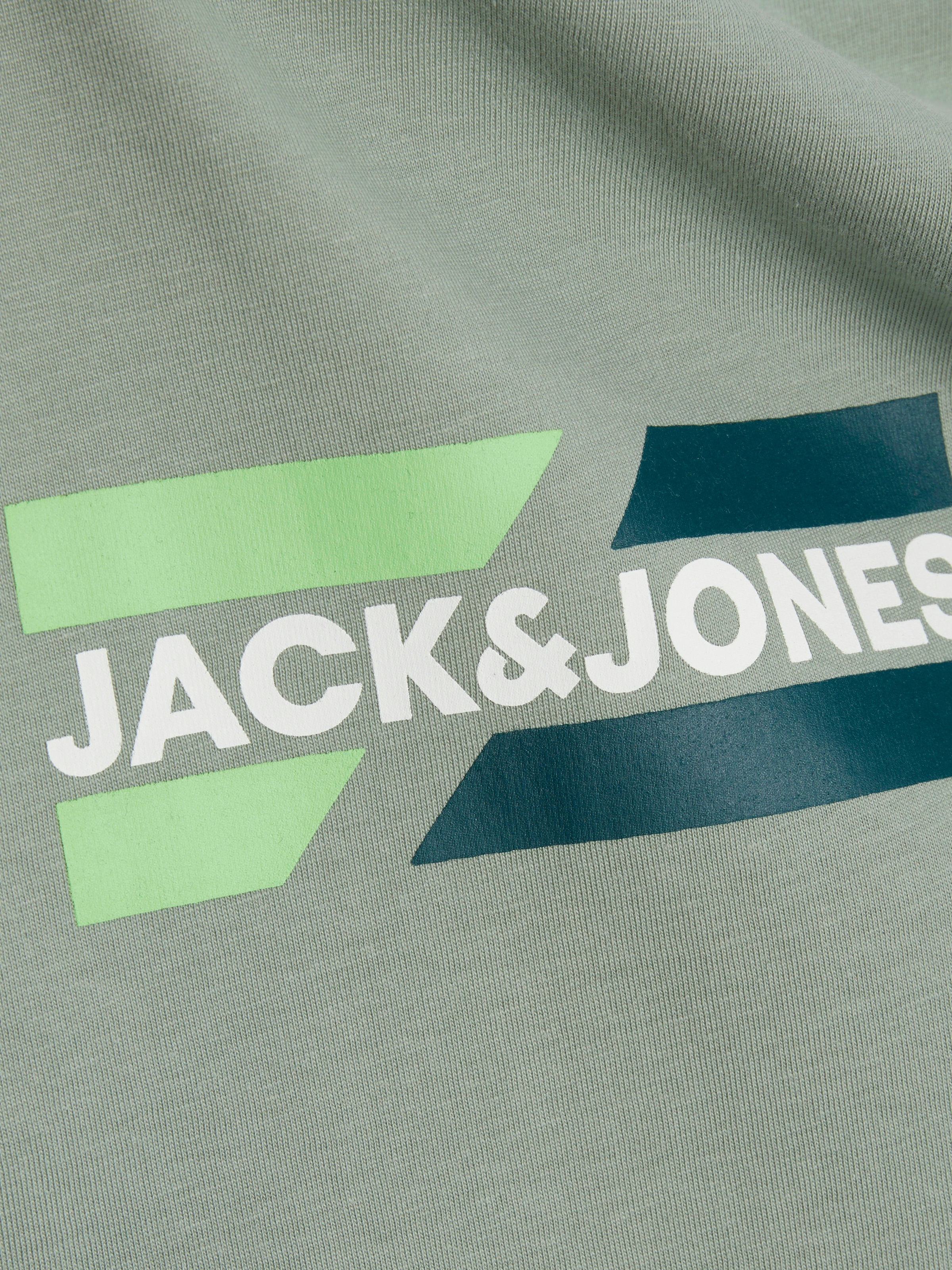 Jack & Jones Rundhalsshirt »JJECORP GRAPHIC TEE  SS O-NECK NOOS« mit Logo Print