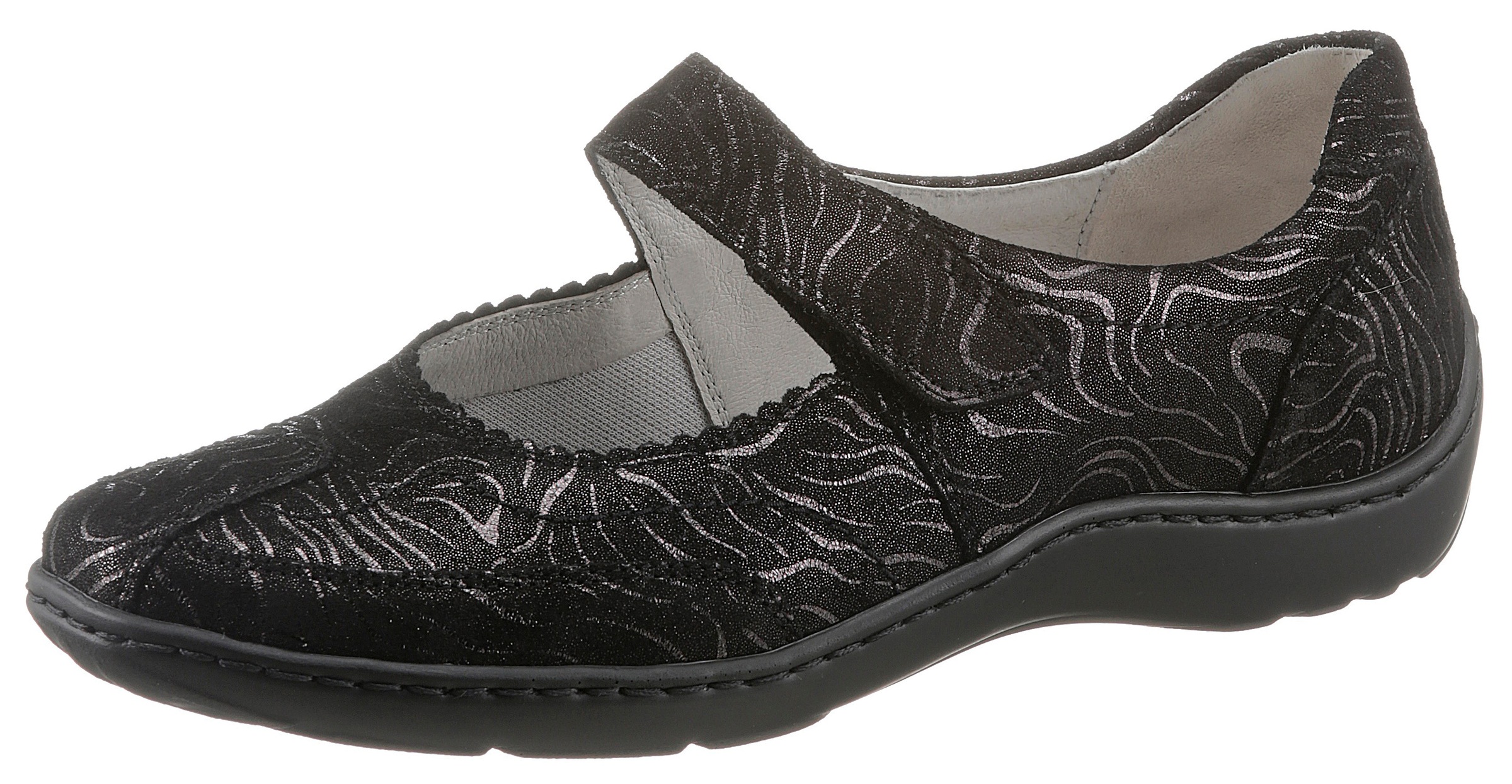 Image of Waldläufer Riemchenballerina »HENNI«, in aktueller Metallic-Optik, H-Weite bei Ackermann Versand Schweiz