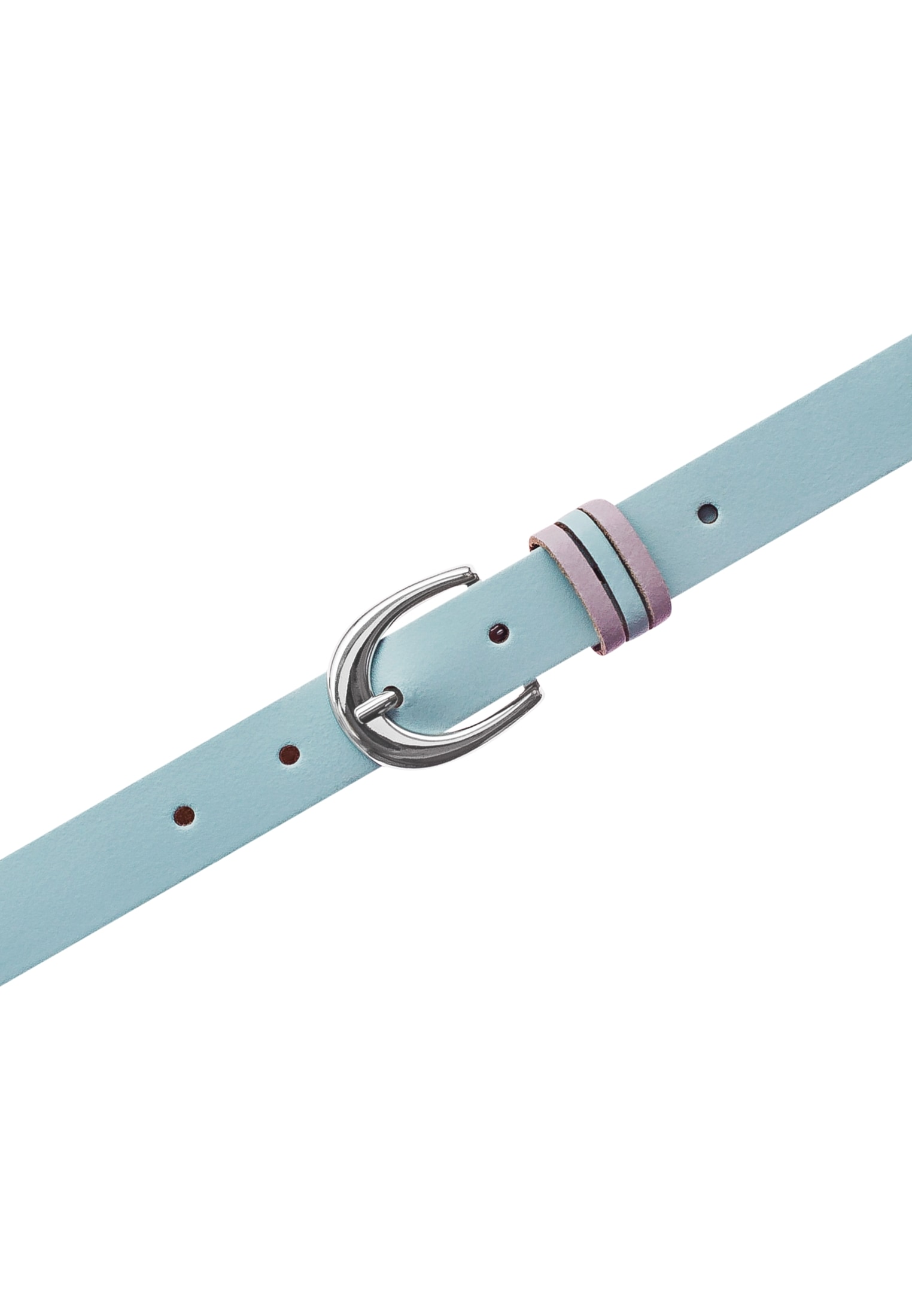 Tamaris Ledergürtel mit Dreifach-Schlaufe verziert