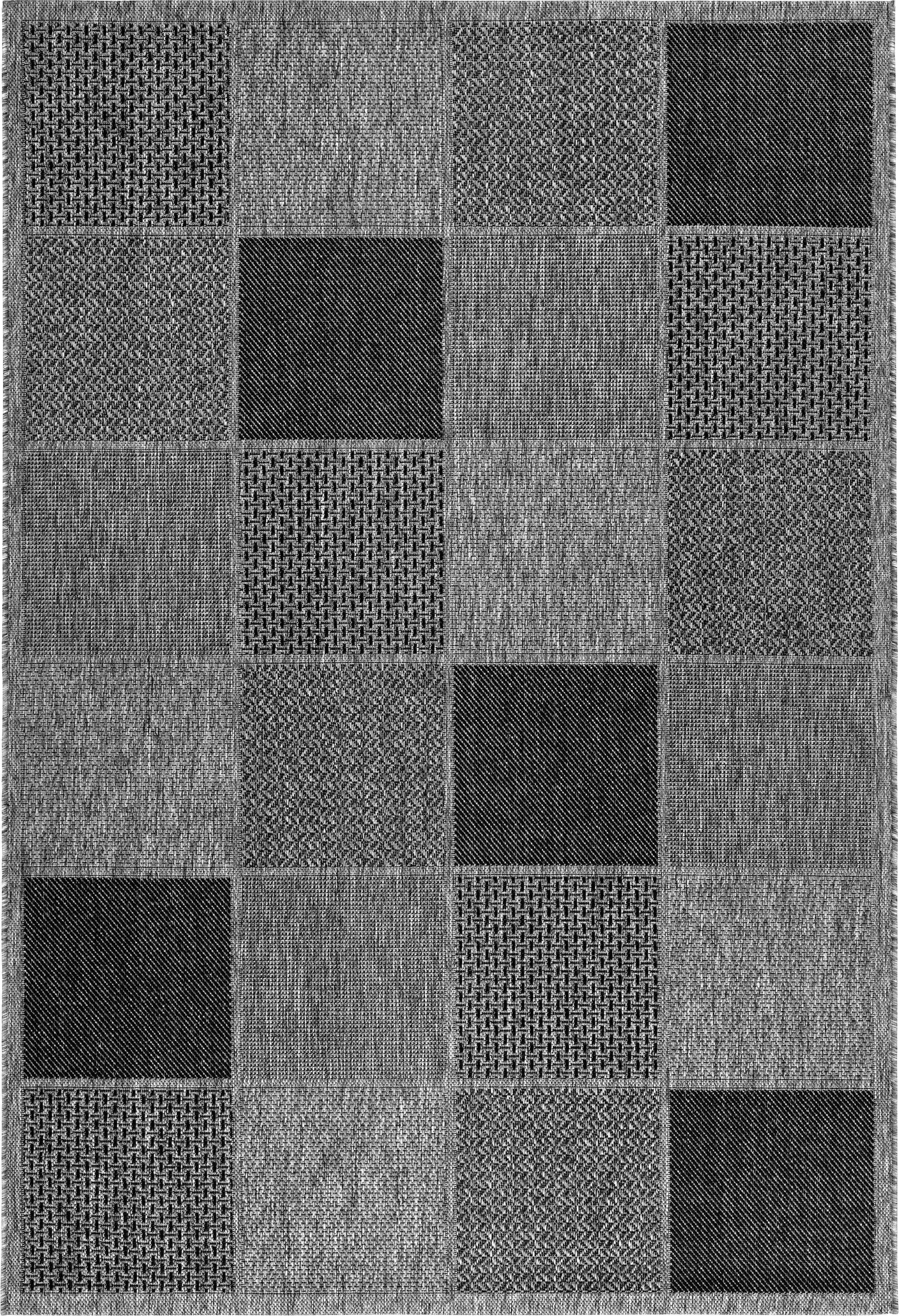 calo-deluxe Teppich »Perugia 1040«, rechteckig, 7 mm Höhe, In- und Outdoor geeignet, Wohnzimmer