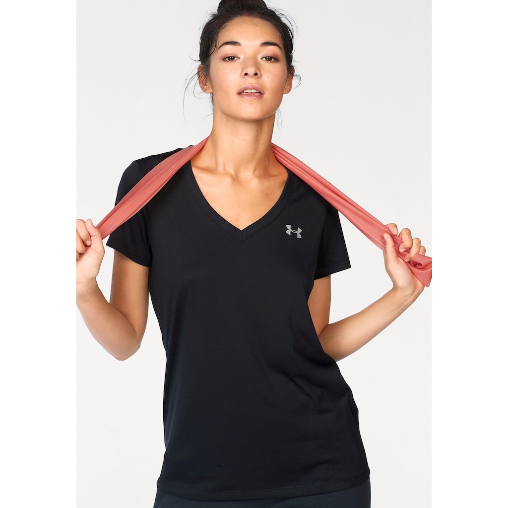 Under Armour® Funktionsshirt »TECH SHORT LEEVE V NECK«