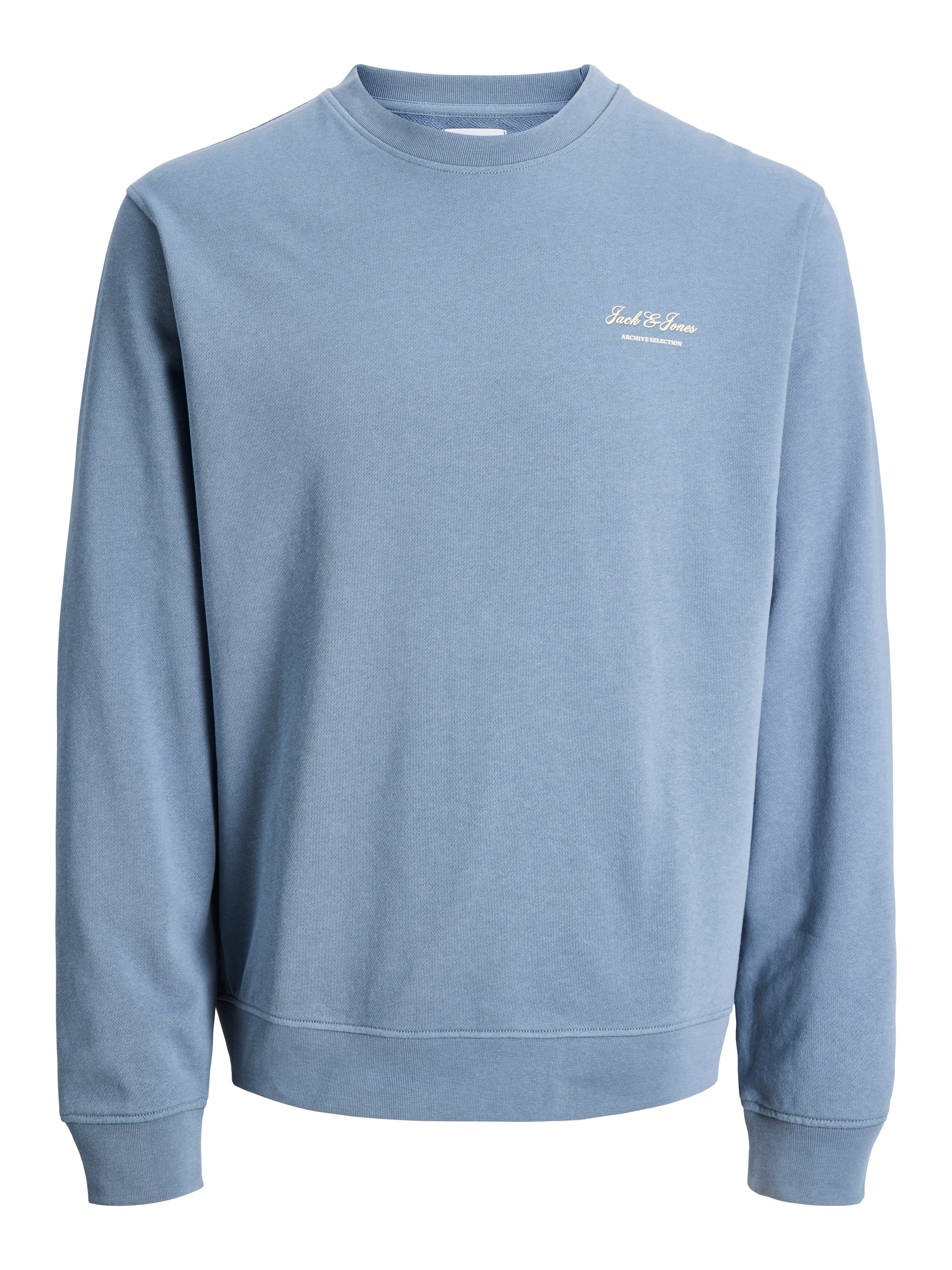 Jack & Jones PlusSize Sweat-shirt »JJEARCHIVE GRAPHIC SWEAT CN NOOS PLS«, mélange coton, coupe décontractée

