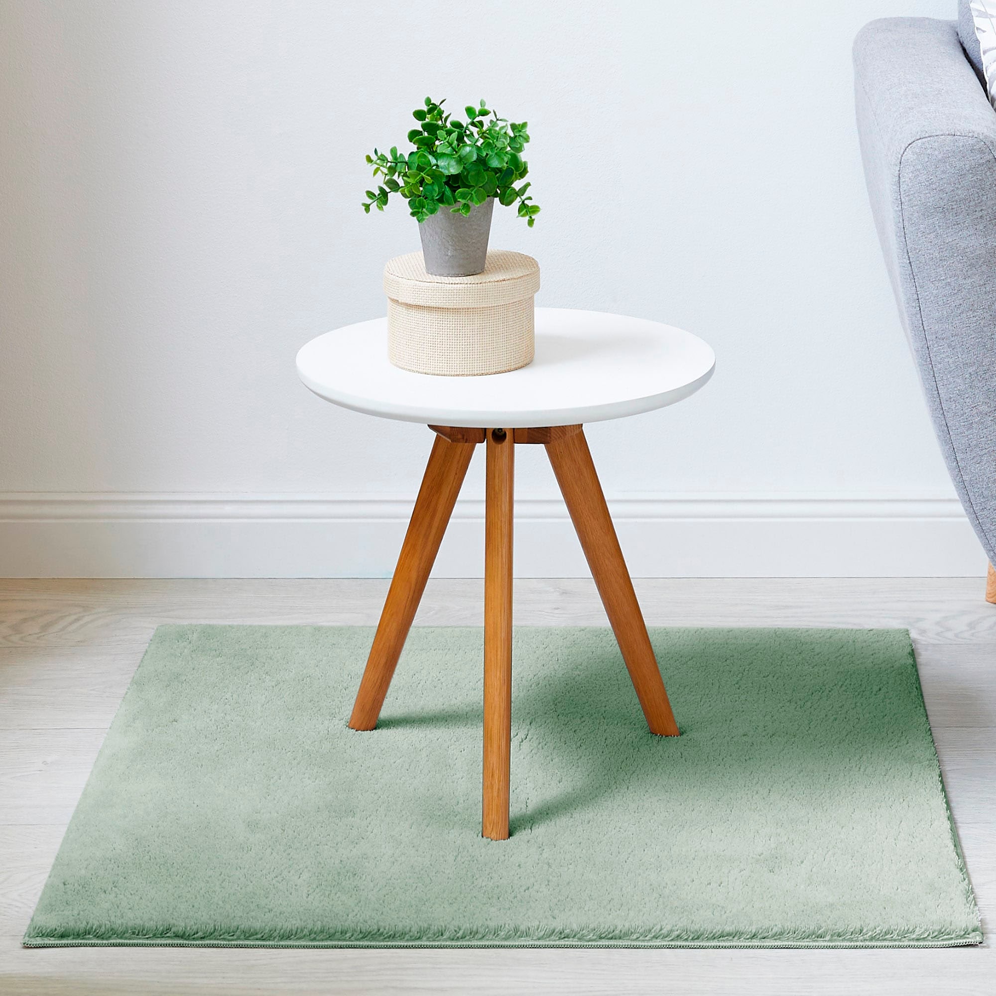 Andiamo Teppich »Arezzo«, rechteckig, 16 mm Höhe, Uni Farben, weicher Flor, waschbar, ideal im Wohnzimmer & Schlafzimmer