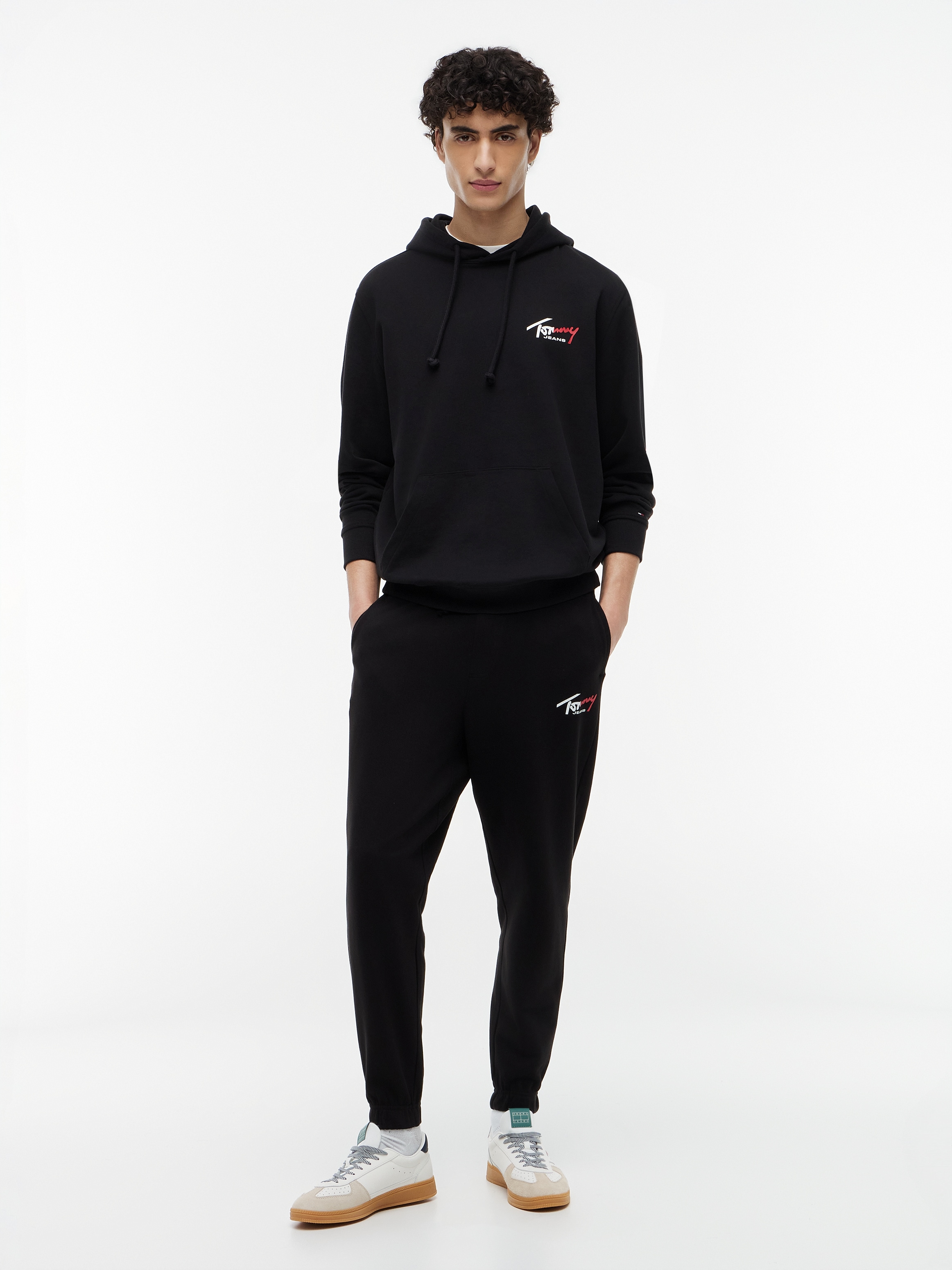 Tommy Jeans Pantalon de jogging »TJM REGULAR SIGNATURE«  mit Logo und Bündchen