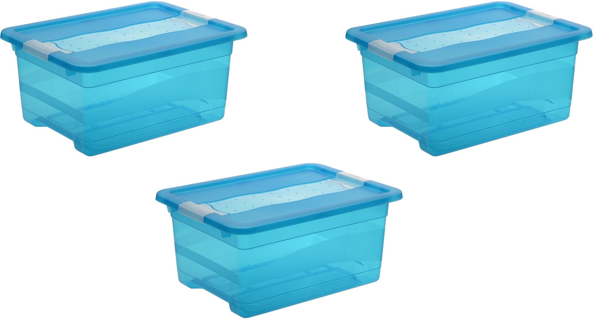 Image of keeeper Organizer "cornelia" Aufbewahrungsbox, 12 L, mit Deckel, Schiebeverschluss
