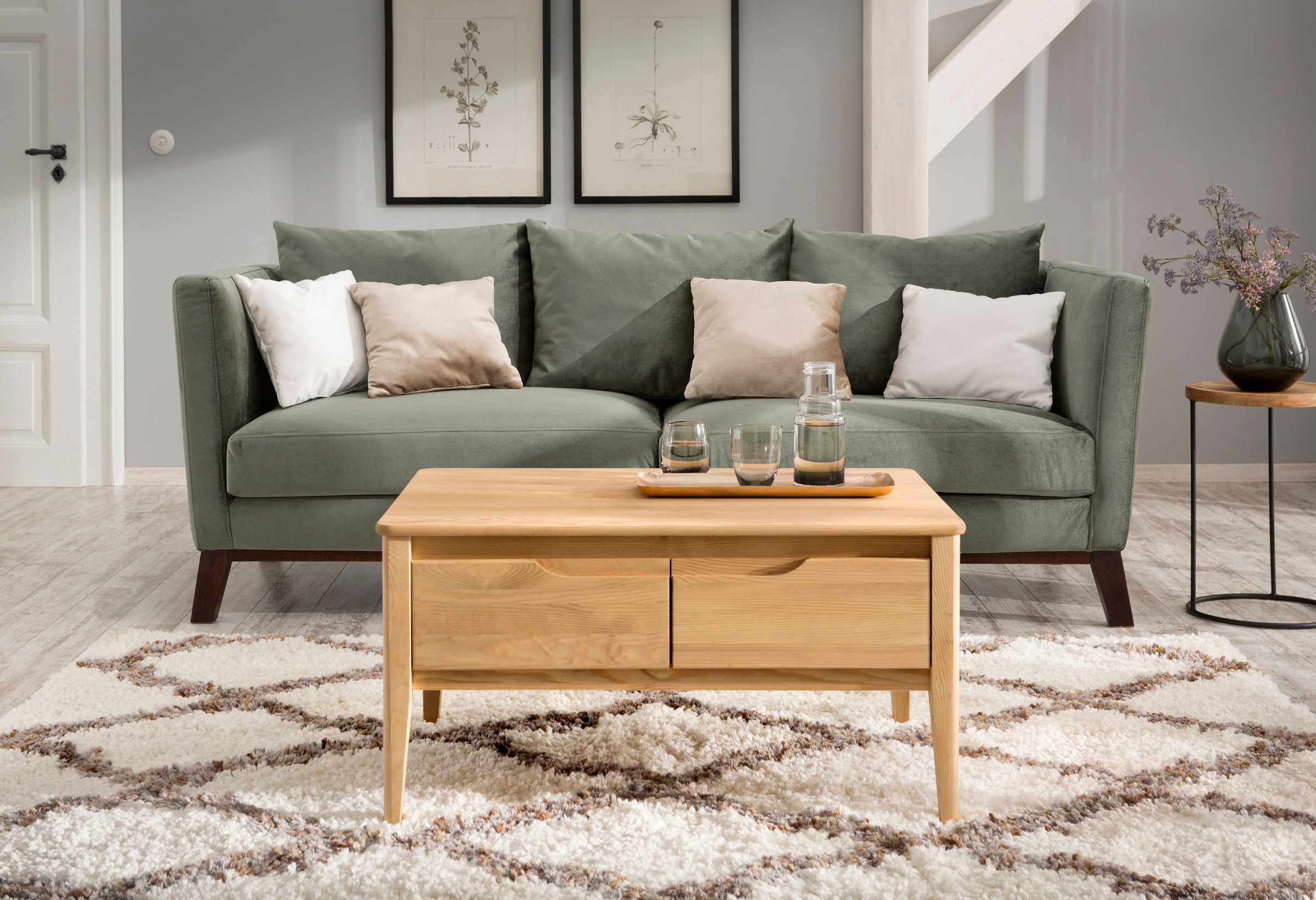 Image of Home affaire Couchtisch »Sulm«, mit vier Schubkästen bei Ackermann Versand Schweiz