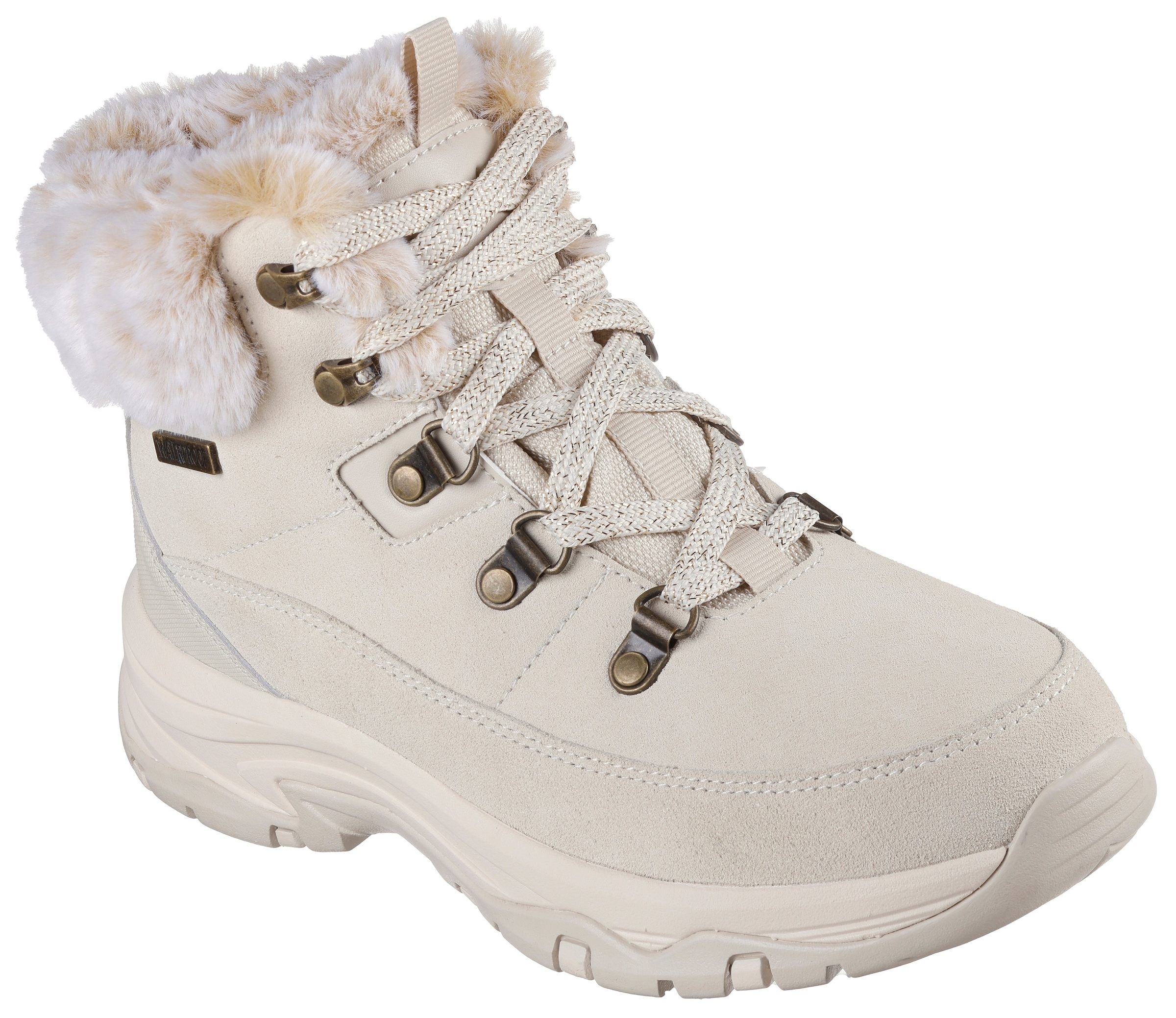 Image of Skechers Winterboots "TREGO-SNOW WORRIES" Chunky Boots, Freizeitschuh, Winterstiefel mit Plateausohle
