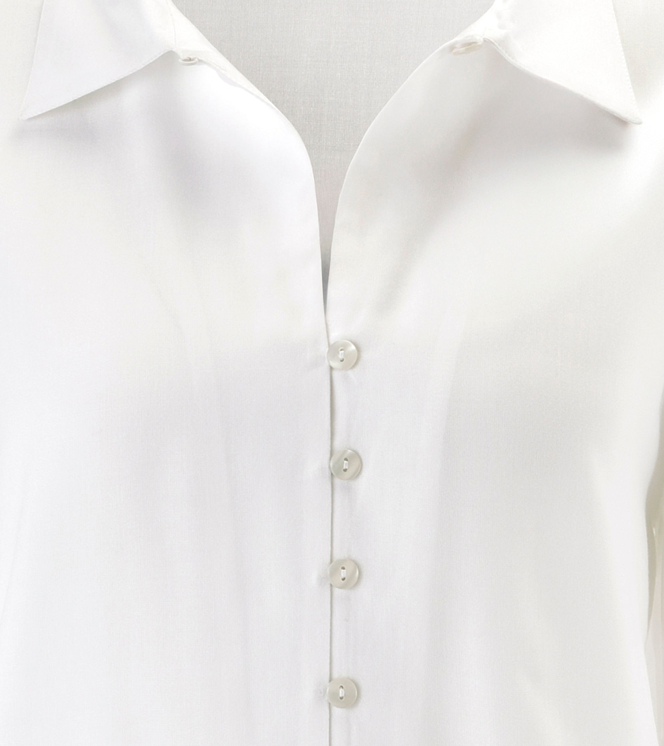 Aniston SELECTED Blouse chemise avec col chemise et manches 3/4