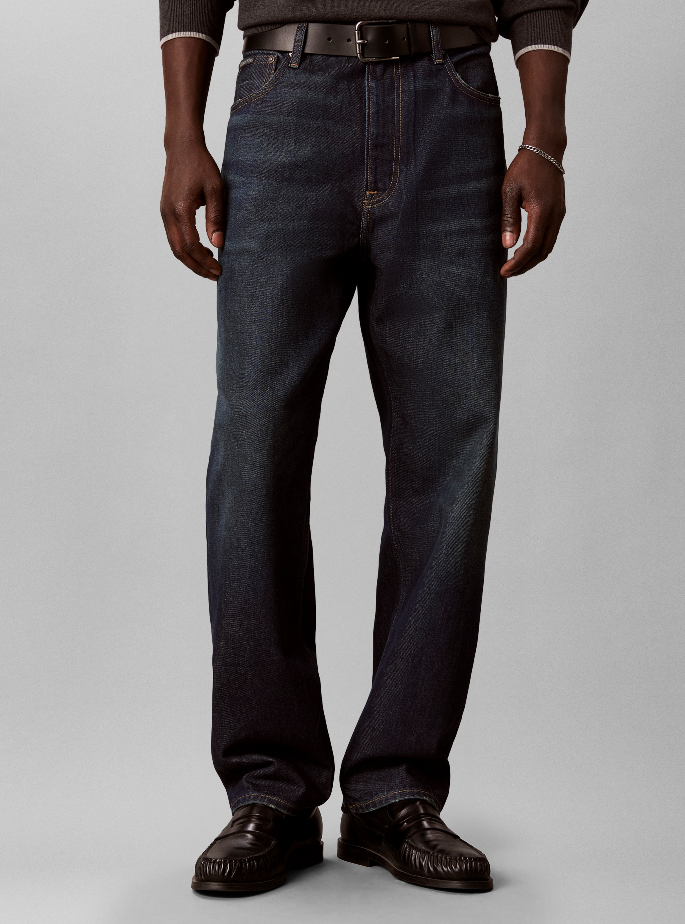 Image of Calvin Klein Jeans Tapered-fit-Jeans "90S TAPER RIPTIDE JEAN" Regular fit mit praktischen Taschen