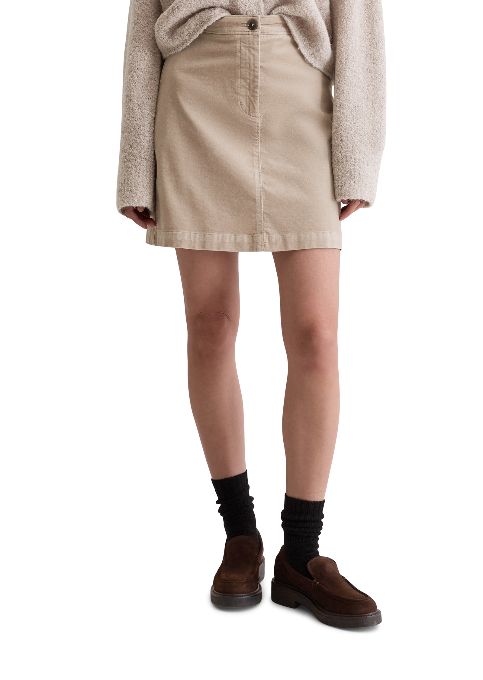 Marc O'Polo Minijupe aus Samt,