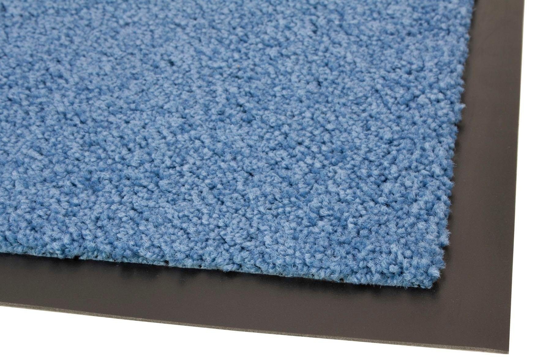 Primaflor-Ideen in Textil Fussmatte »DANCER, Made in Netherlands«, rechteckig, 6 mm Höhe, Schmutzfangmatte, Uni-Farben, grosse Farbauswahl, waschbar