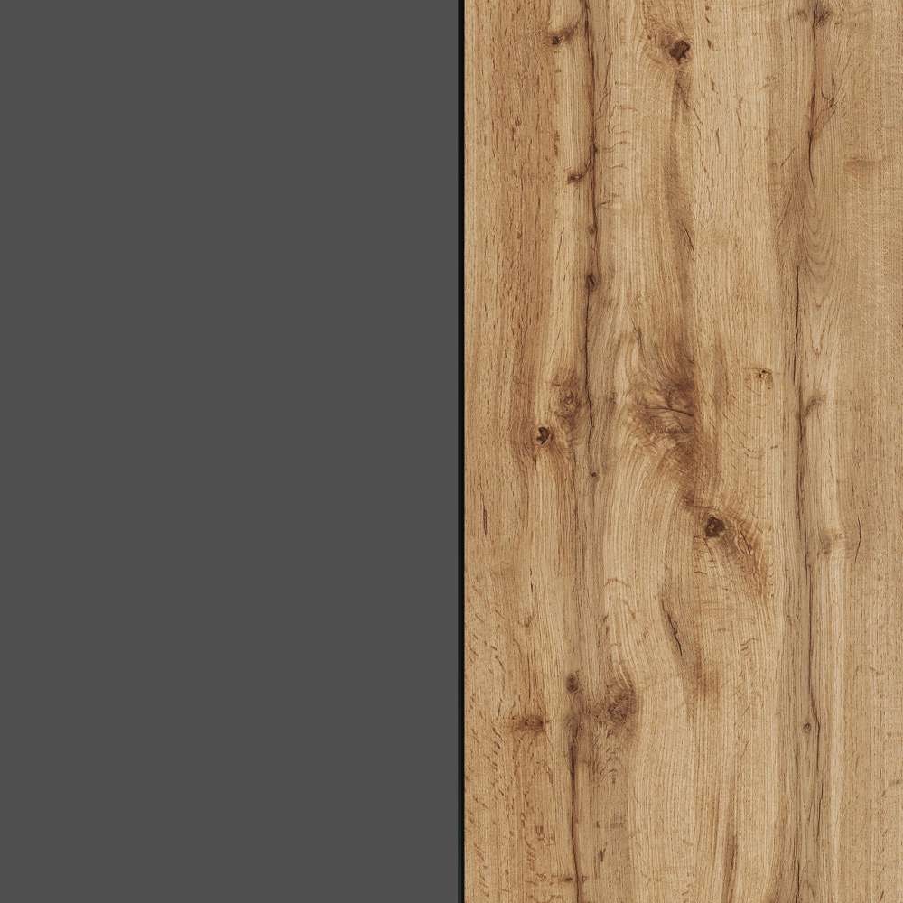 GOODproduct Sideboard »ISEO, Kommode, Schrank, Sideboard, Lowboard, 6 Fächer, Breite 200 cm« 1 Stk. tlg. stehend/hängend, 5 Türen, 6 Fächer, Breite 200 cm