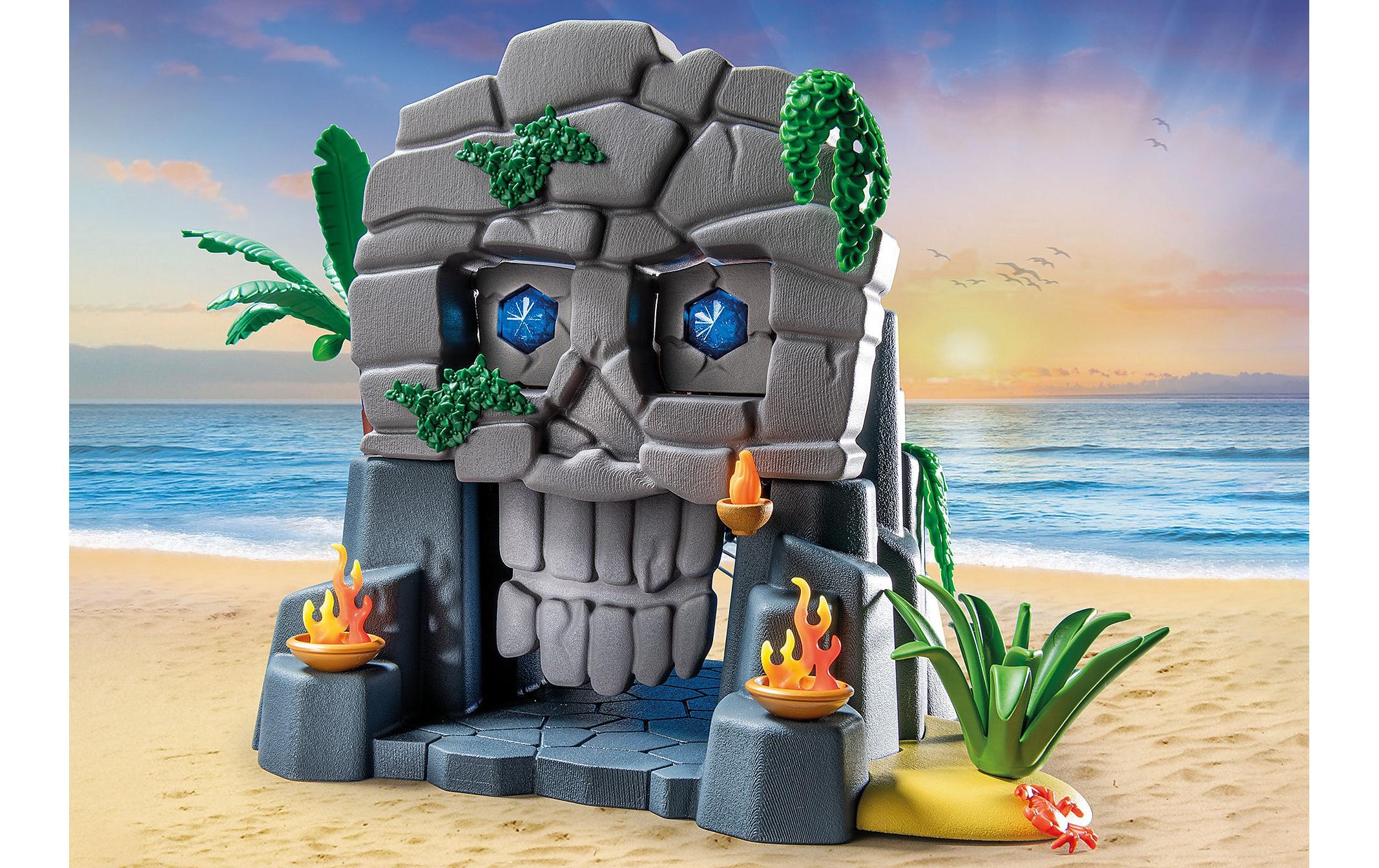 Playmobil® Spielbausteine »Pirates Totenkopfinsel 71531«, (73 St.)