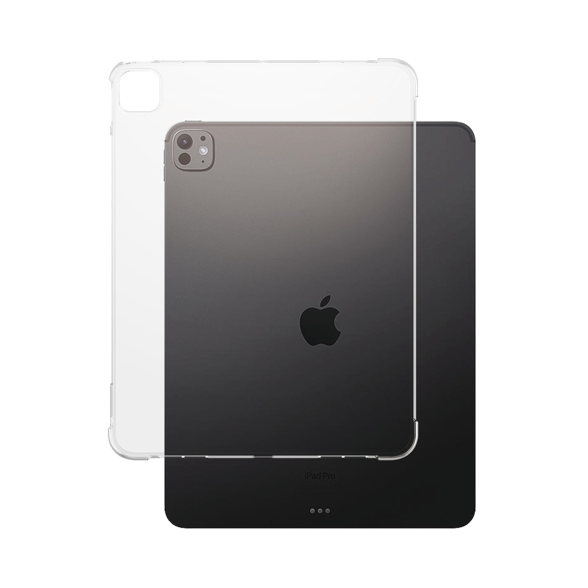 SAFE by PanzerGlass Tablet-Hülle »Soft TPU Case für Apple iPad Pro 13 (2024)«, Backcover, Schutzhülle, Tabletchutzhülle, Case, Schutzcase, stossfest