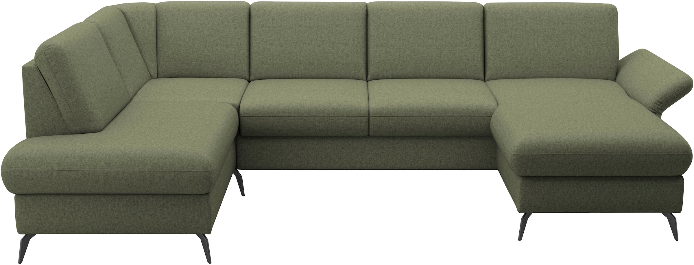 Home affaire Paysage de salon »Rochelle« wahlweise mit Bettfunktion, Bettkasten und Armteilverstellung