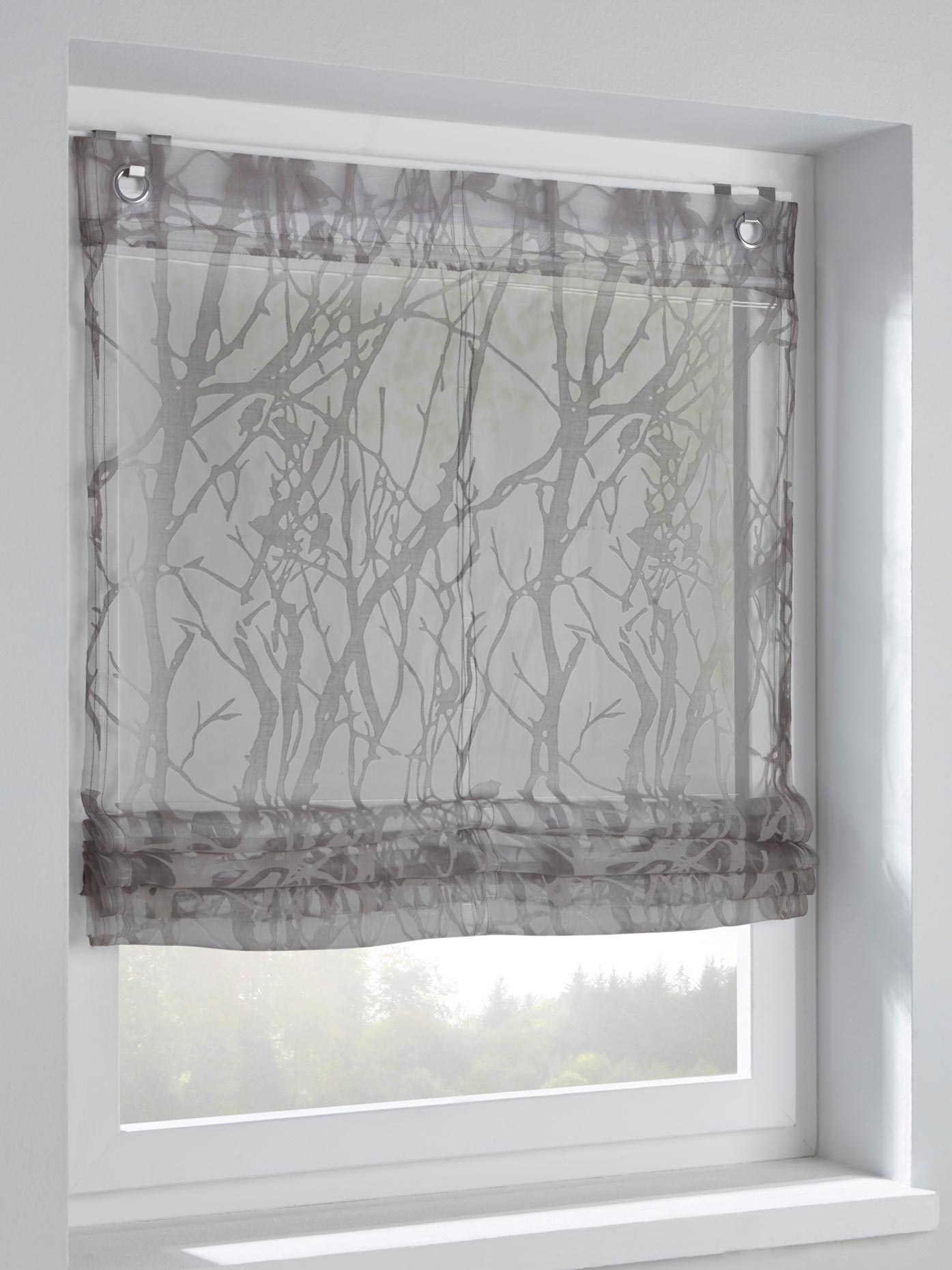 Image of heine home Raffrollo, für Hakenaufhängung bei Ackermann Versand Schweiz