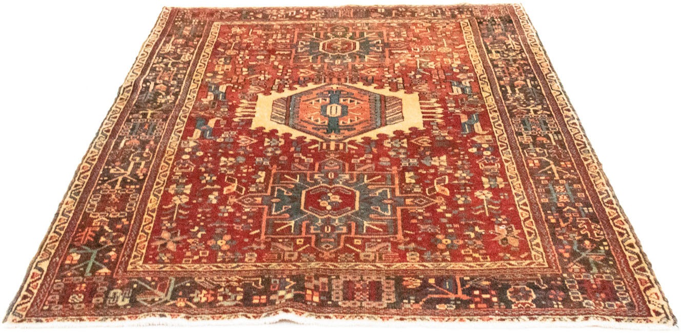 Image of morgenland Orientteppich »Perser - Nomadic - 190 x 140 cm - dunkelrot«, rechteckig, 10 mm Höhe, Wohnzimmer, Handgeknüpft, Einzelstück mit Zertifikat bei Ackermann Versand Schweiz