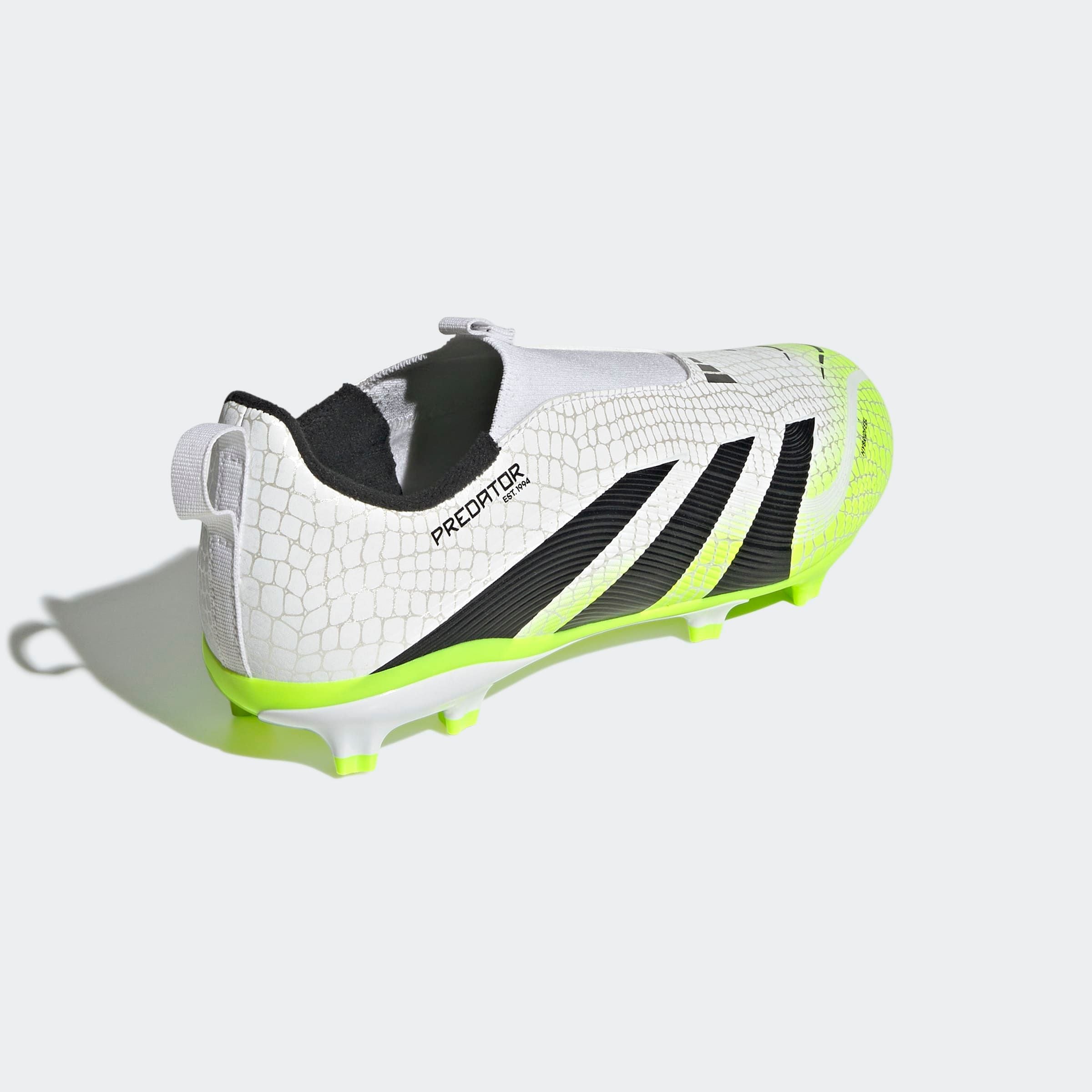 adidas Performance Fussballschuh »PREDATOR LEAGUE LACELESS KIDS FG/MG«, geeignet für Rasen- und Kunstrasenplätze