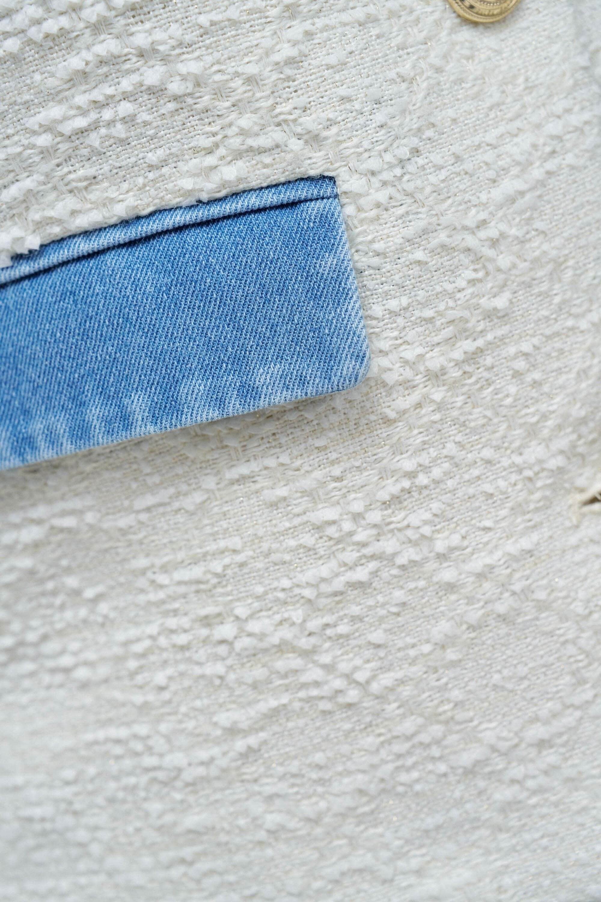 Salsa Kurzjacke »Salsa Jeans Jacke Tweed«