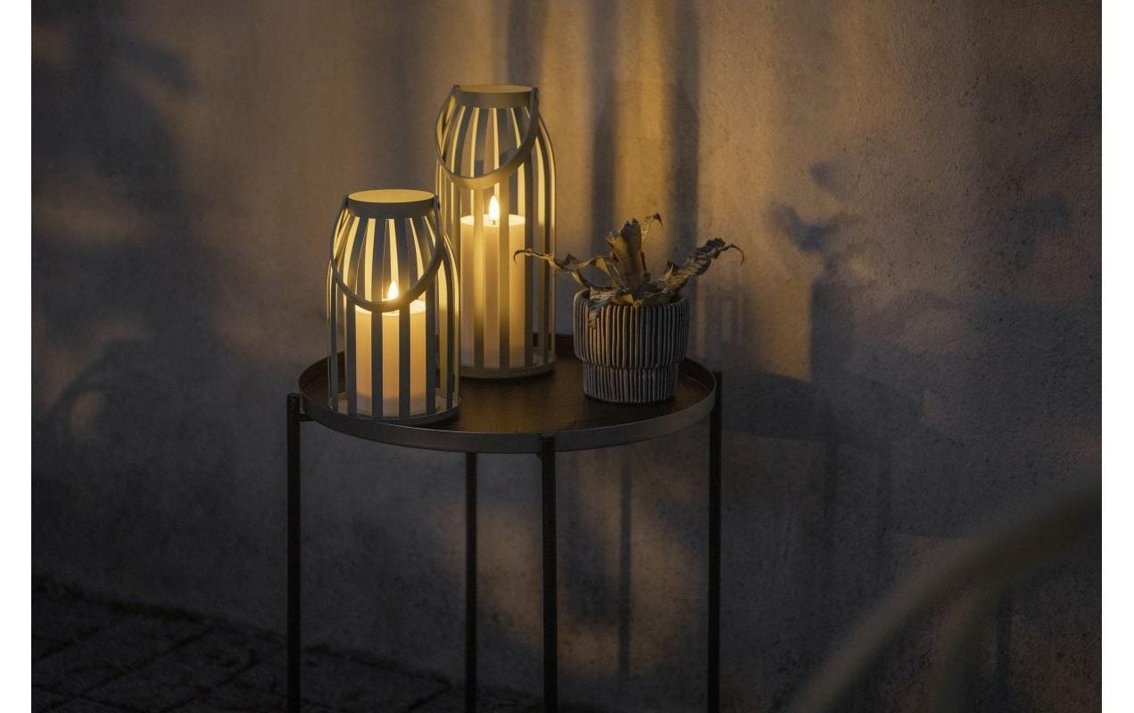 STT Kerzenhalter »Solar Kerzenlaternen-Set 2 Stück« Stimmungsvolles Solar-Laternen-Set für den Aussenbereich