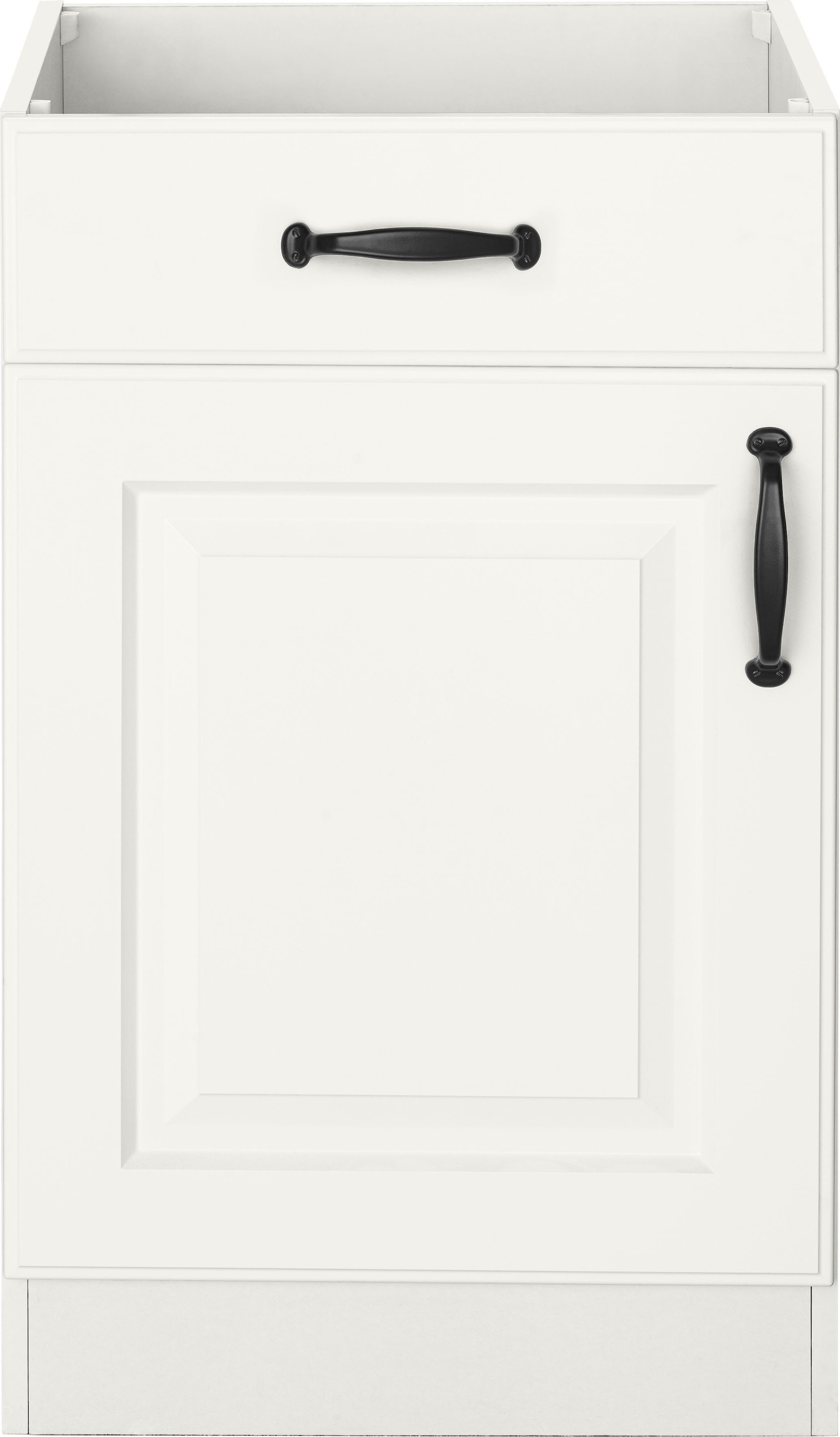 wiho Küchen Unterschrank »Erla« 50 cm breit mit Kassettenfront, ohne Arbeitsplatte