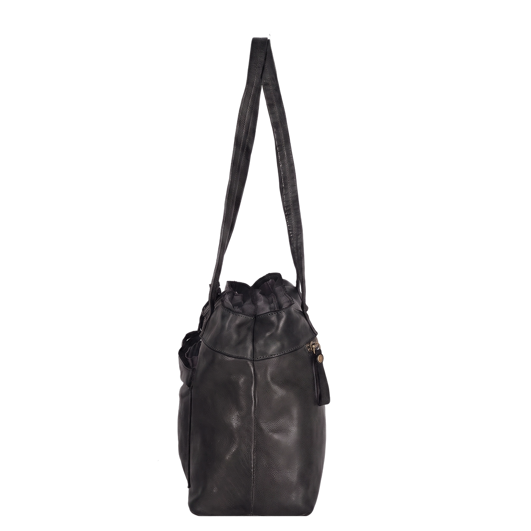 HARBOUR 2nd Shopper Damen Schultertasche, Umhängetasche mit dekorativem Anhänger