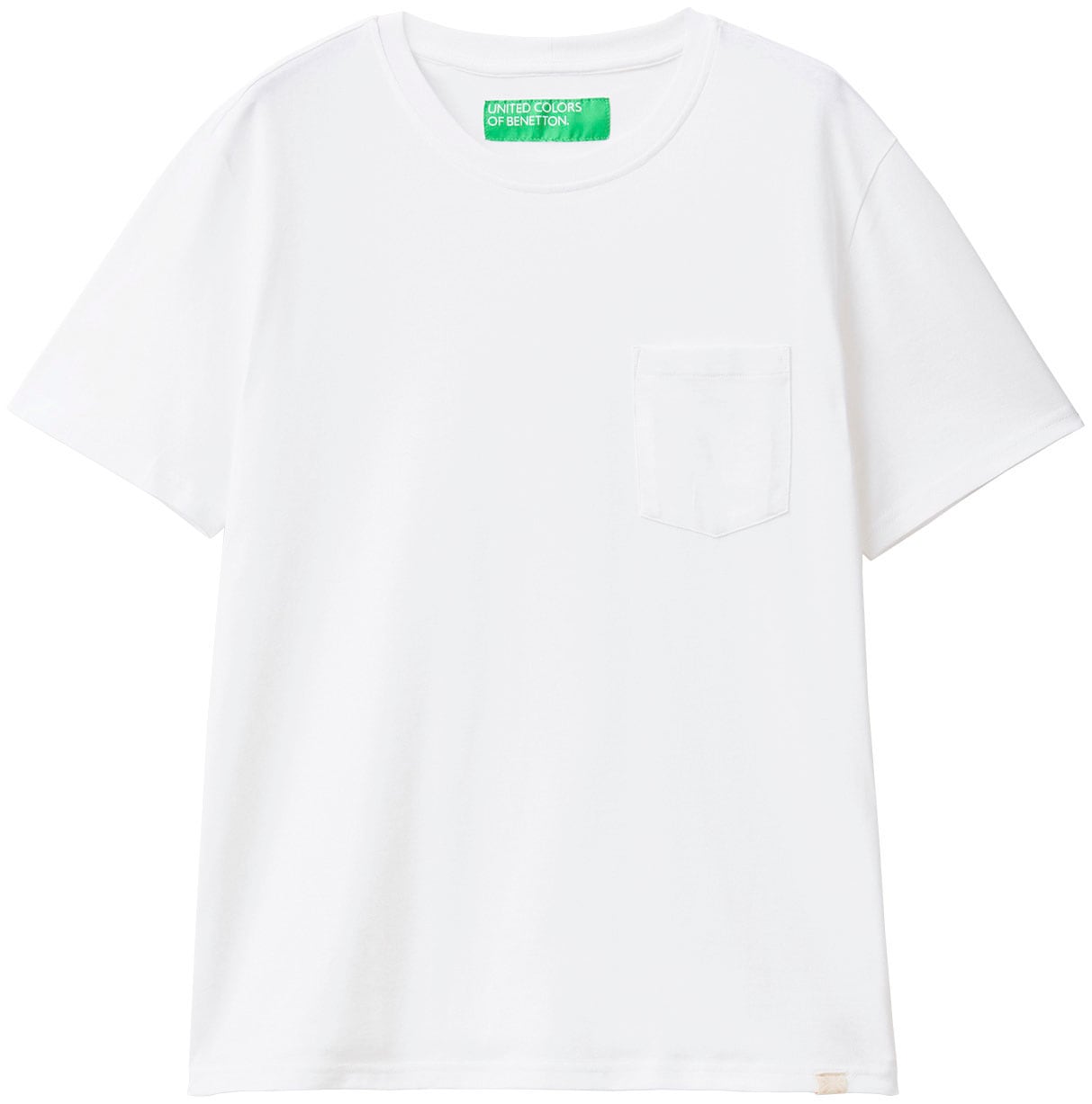 United Colors of Benetton T-Shirt, mit aufgesetzter Brusttasche