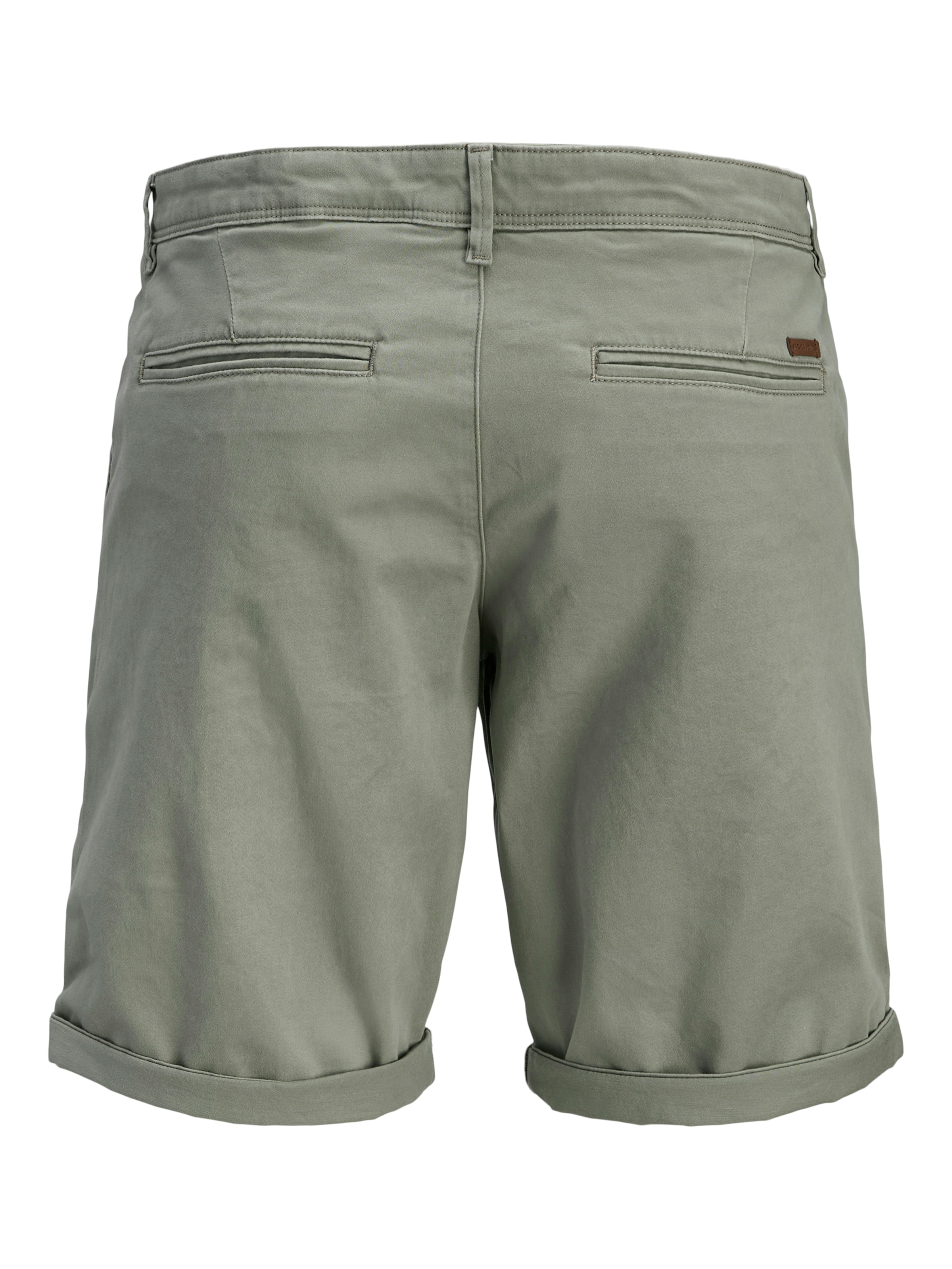 Jack & Jones PlusSize Short en chino »JPSTBOWIE JJSHORTS SOLID SN  PLS«  avec revers