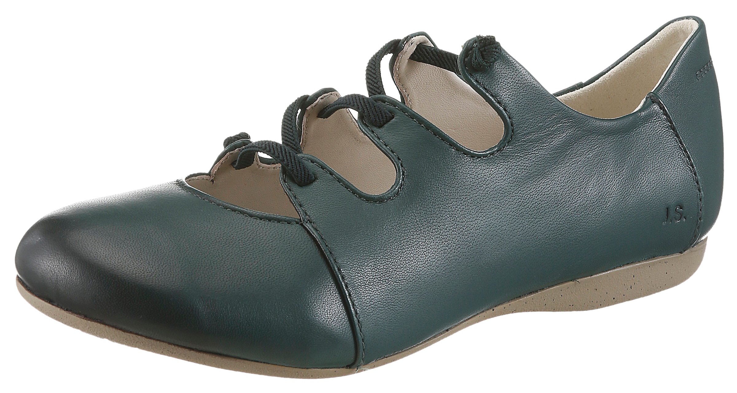 Image of Josef Seibel Riemchenballerina "Fiona 04" Slipper, Komfortschuh mit raffiniertem Gummizug, Weite G (=weit)