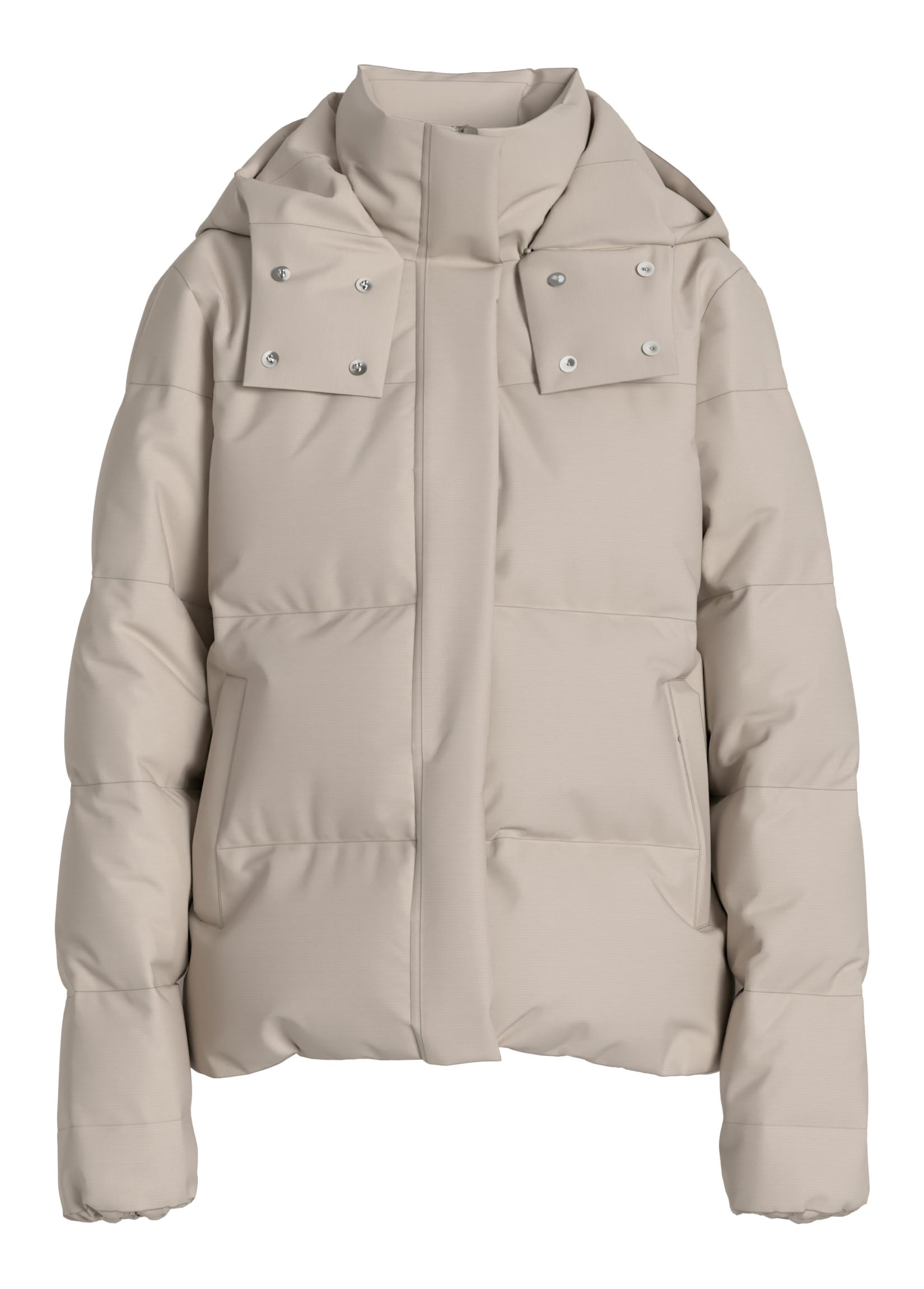 Vila Steppjacke »VIMILJA PADDED PUFFER - NOOS« mit Kapuze