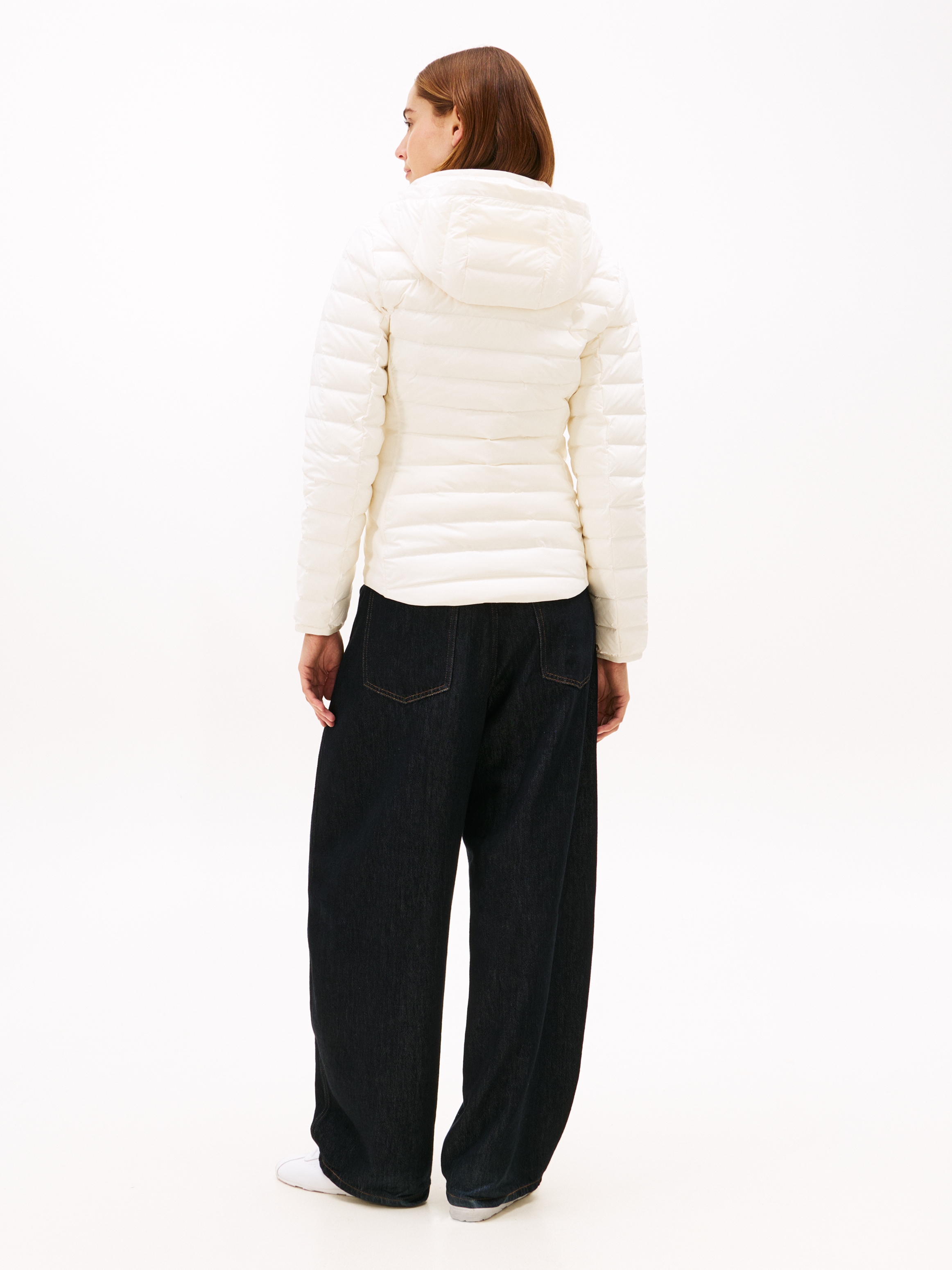 Tommy Hilfiger Veste matelassée »STRETCH NYLON LW DOWN JACKET« mit Kapuze