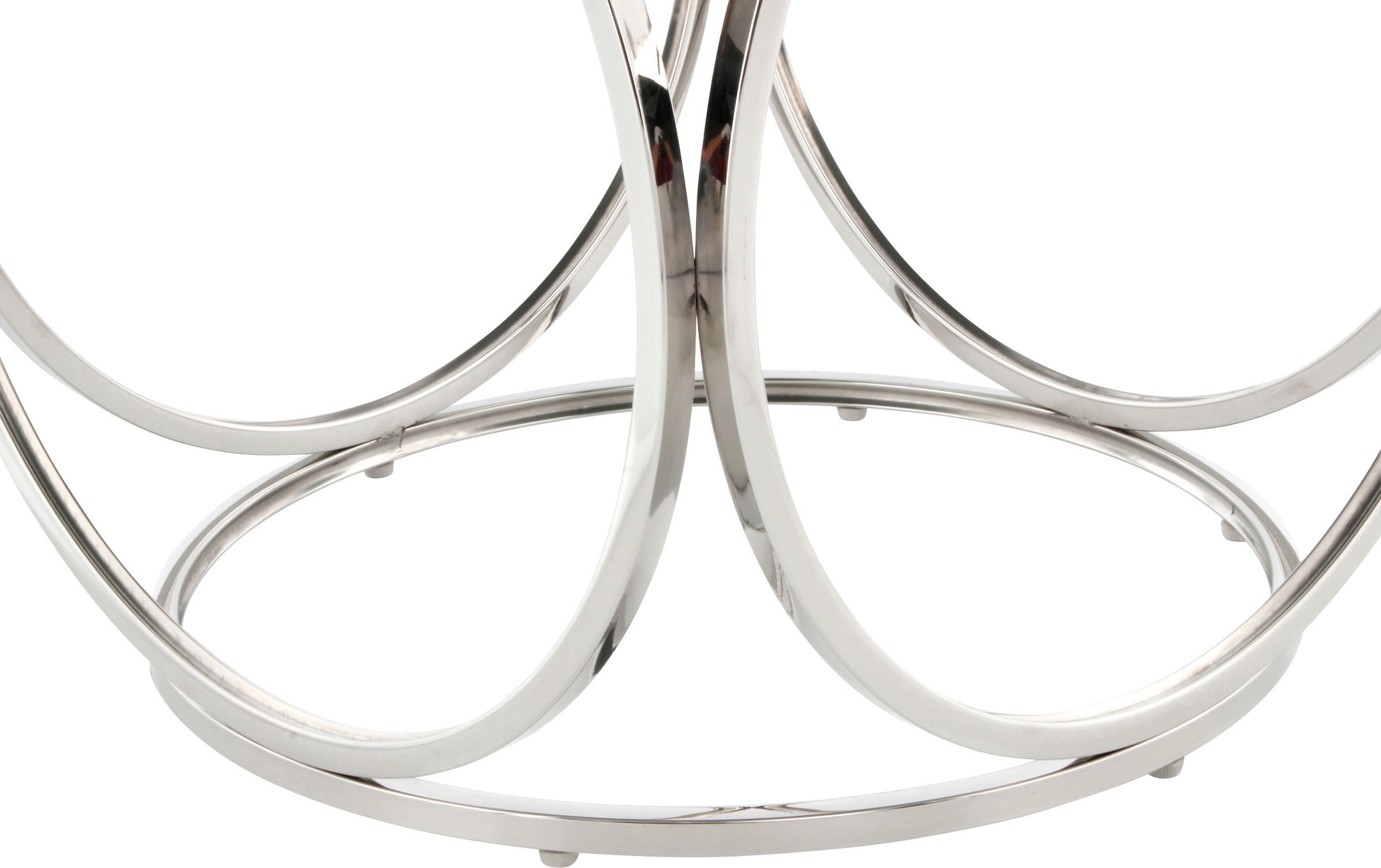 Kayoom Beistelltisch »Whitney 225,Beistelltisch mit offenem Design, Gestell aus Metall«, (1 St.), Glamouröses Design, hochwertige Verarbeitung, pflegeleicht