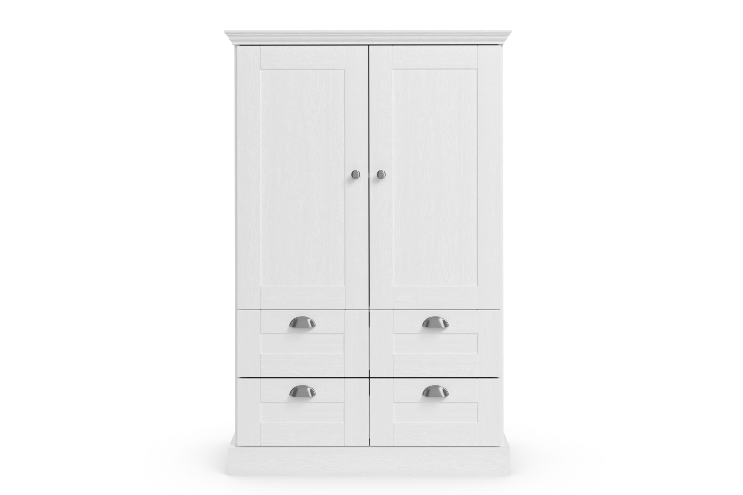 Home affaire Wäscheschrank »Motala«, (B/H/T ca. 83x130x35cm), mit 2 grosse Schubladen, Breite 83 cm, Höhe 130 cm