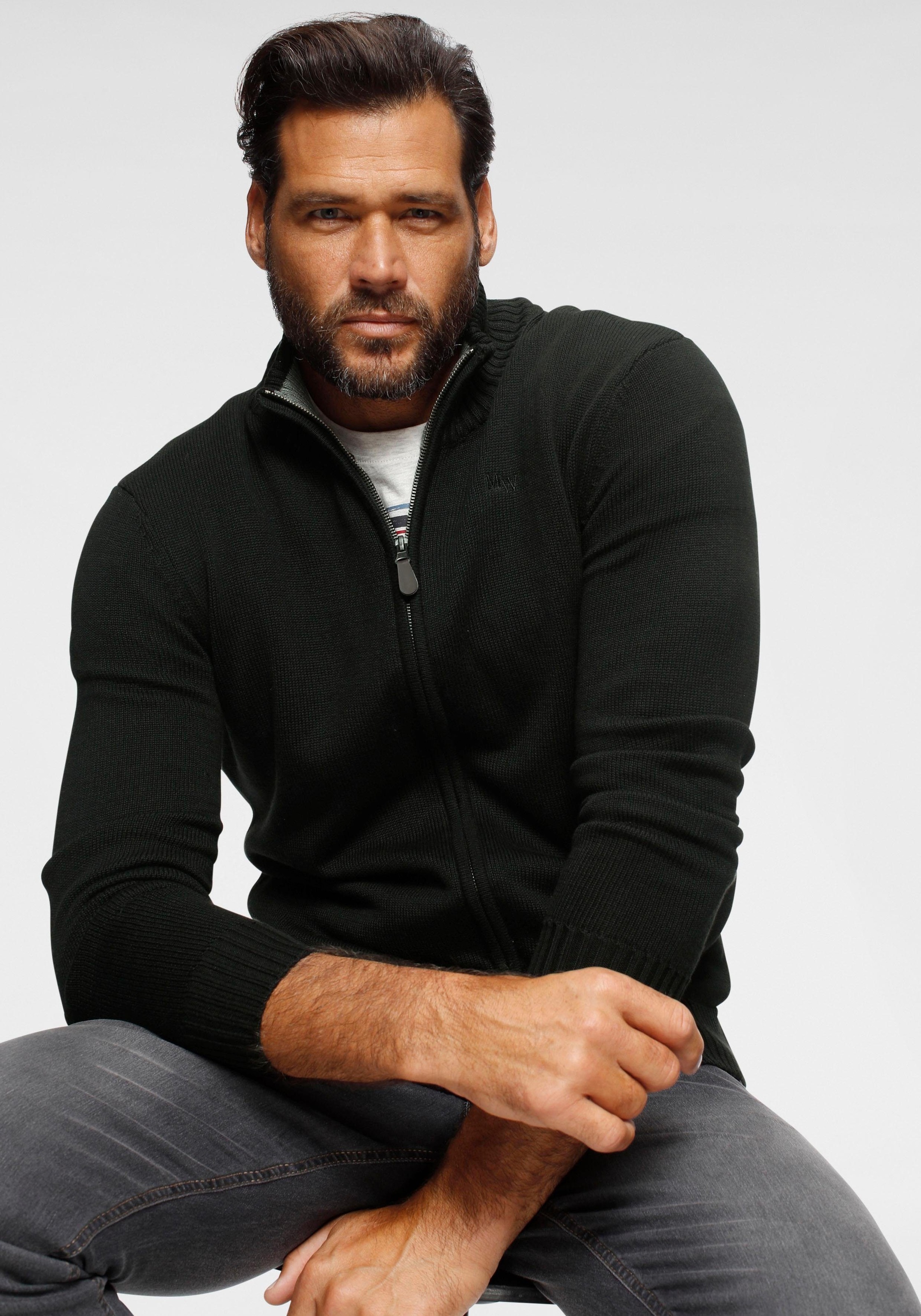 Image of Man's World Strickjacke, aus Baumwollmischung bei Ackermann Versand Schweiz