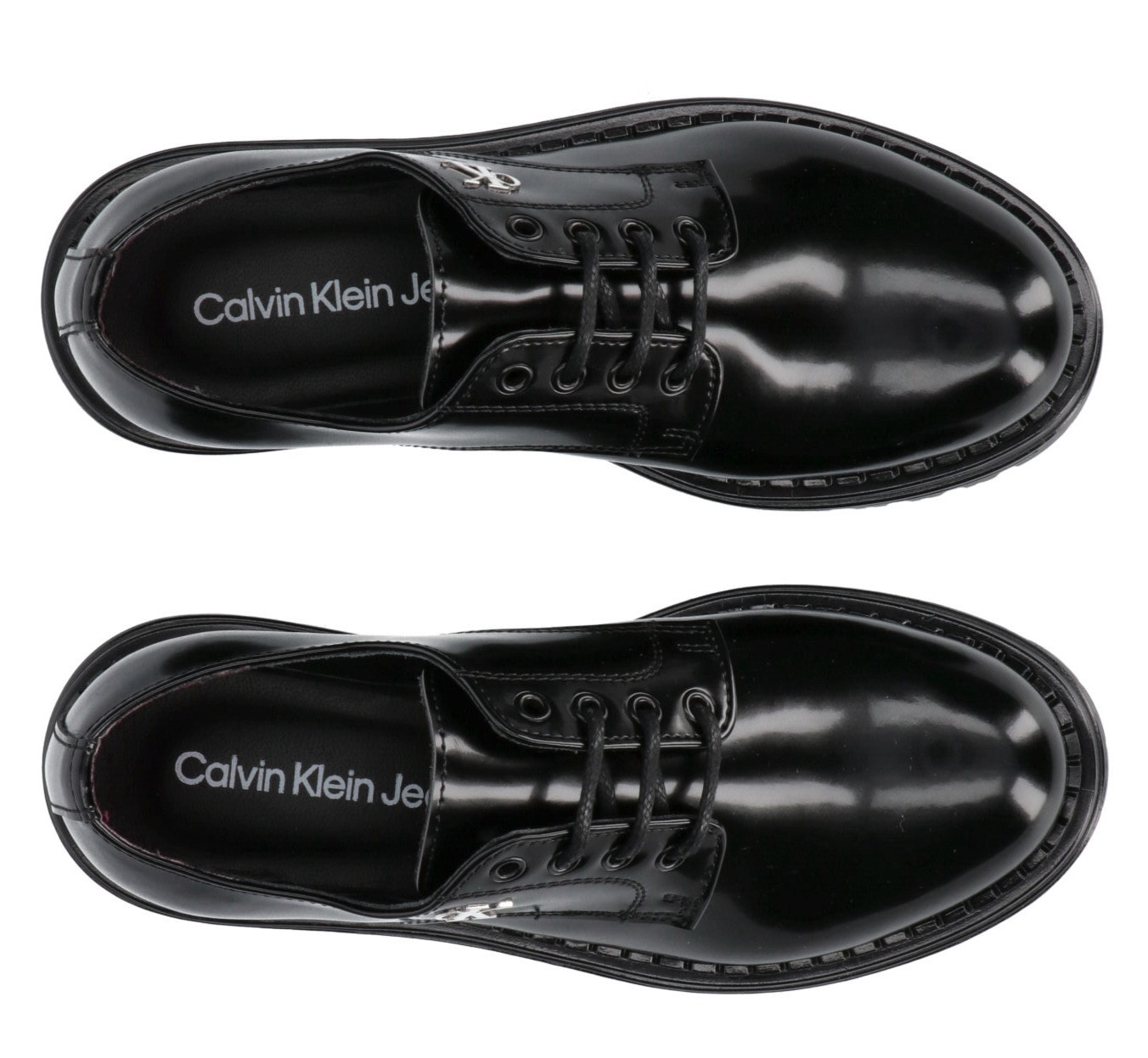 Calvin Klein Jeans Schnürschuh »Plateausneaker«, mit Chunky Laufsohle, Freizeitschuh, Halbschuh, Schnürschuh