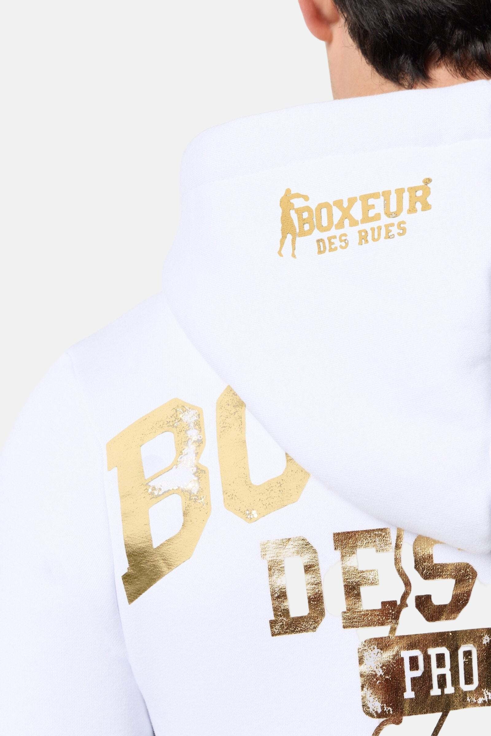 BOXEUR DES RUES Sweatjacke »BOXEUR DES RUES Sweatjacke Hooded Full Zip Sweatshirt«