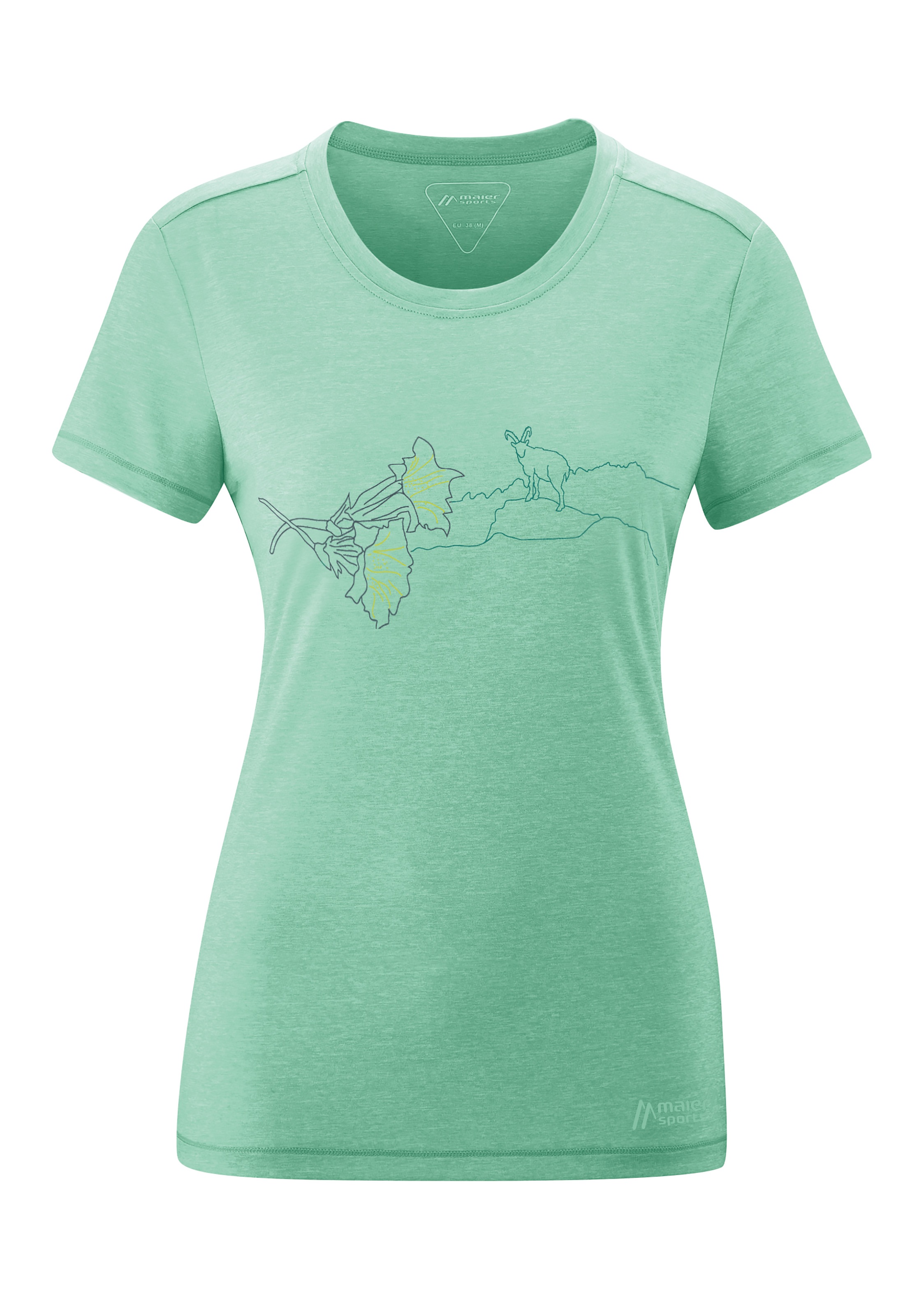 Image of Maier Sports Funktionsshirt »Dalen W«, Atmungsaktives Funktionsshirt für sportliche Aktivitäten bei Ackermann Versand Schweiz