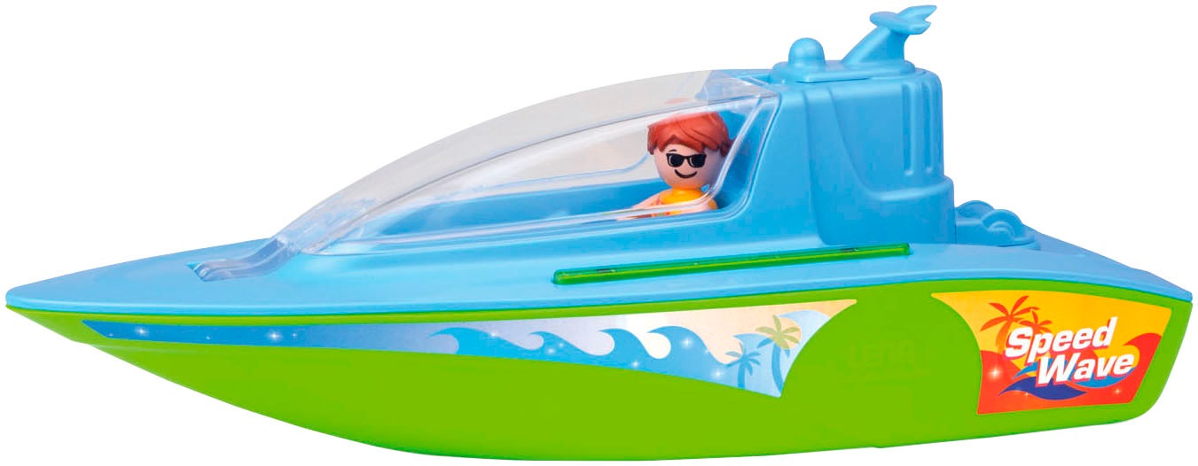 Image of Lena Spielzeug-Boot "Boazz Sportboot, ohne Pumpe" inklusive Spielfigur, Made in Europe