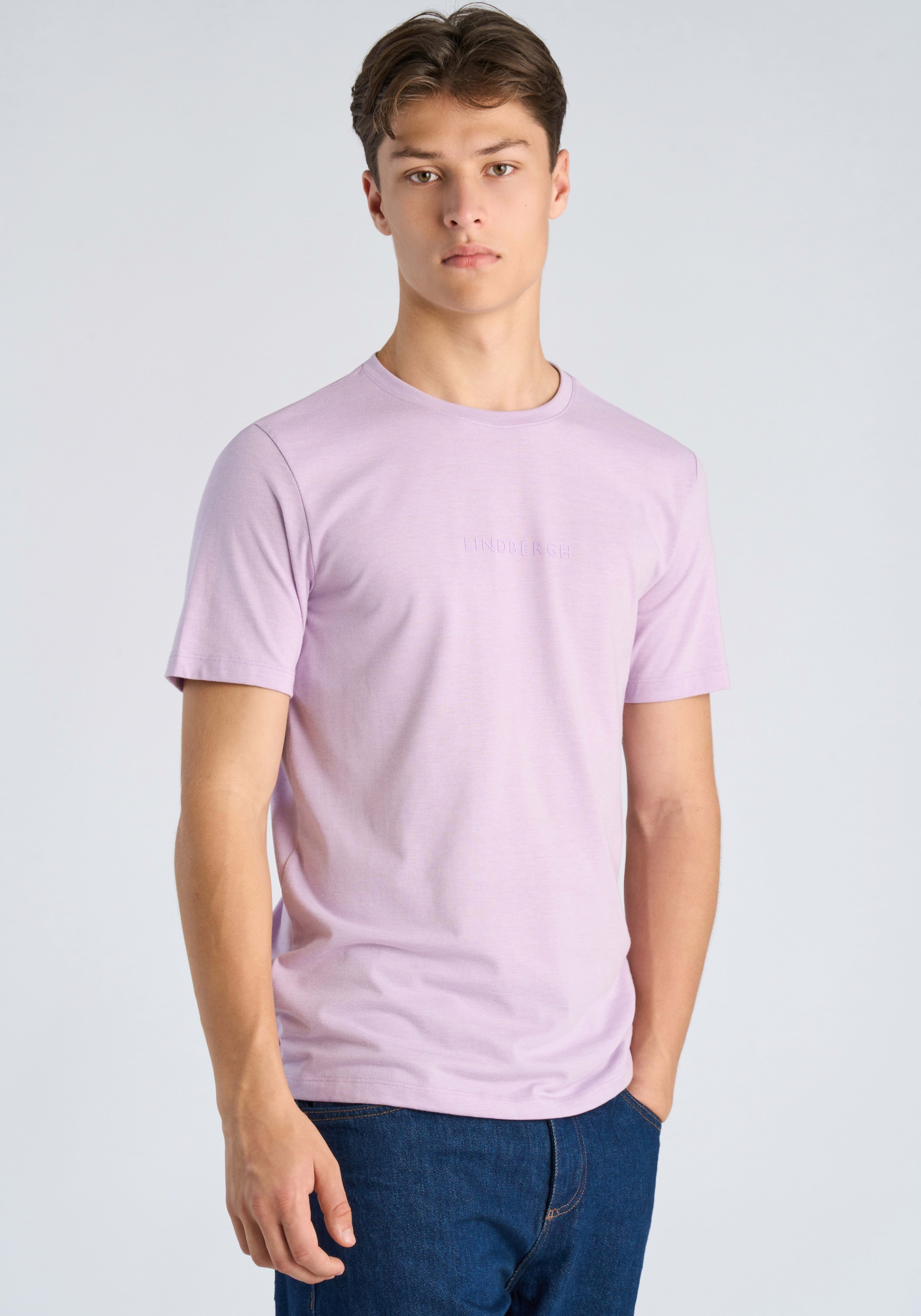LINDBERGH T-shirt à manches courtes T-shirt d'été avec imprimé LINDBERGH