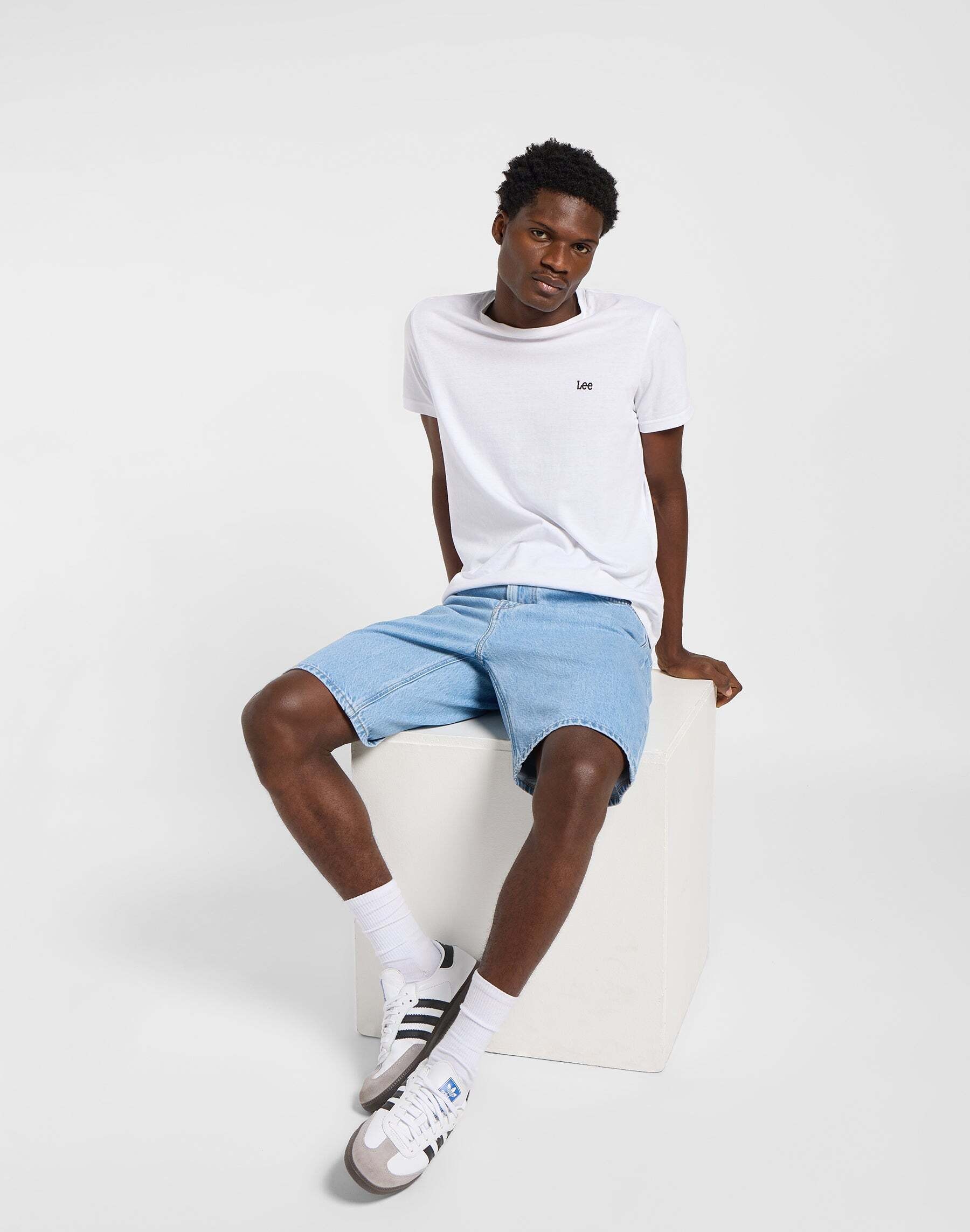 Lee® Regular-fit-Jeans »LEE Jeansshorts Asher Short«