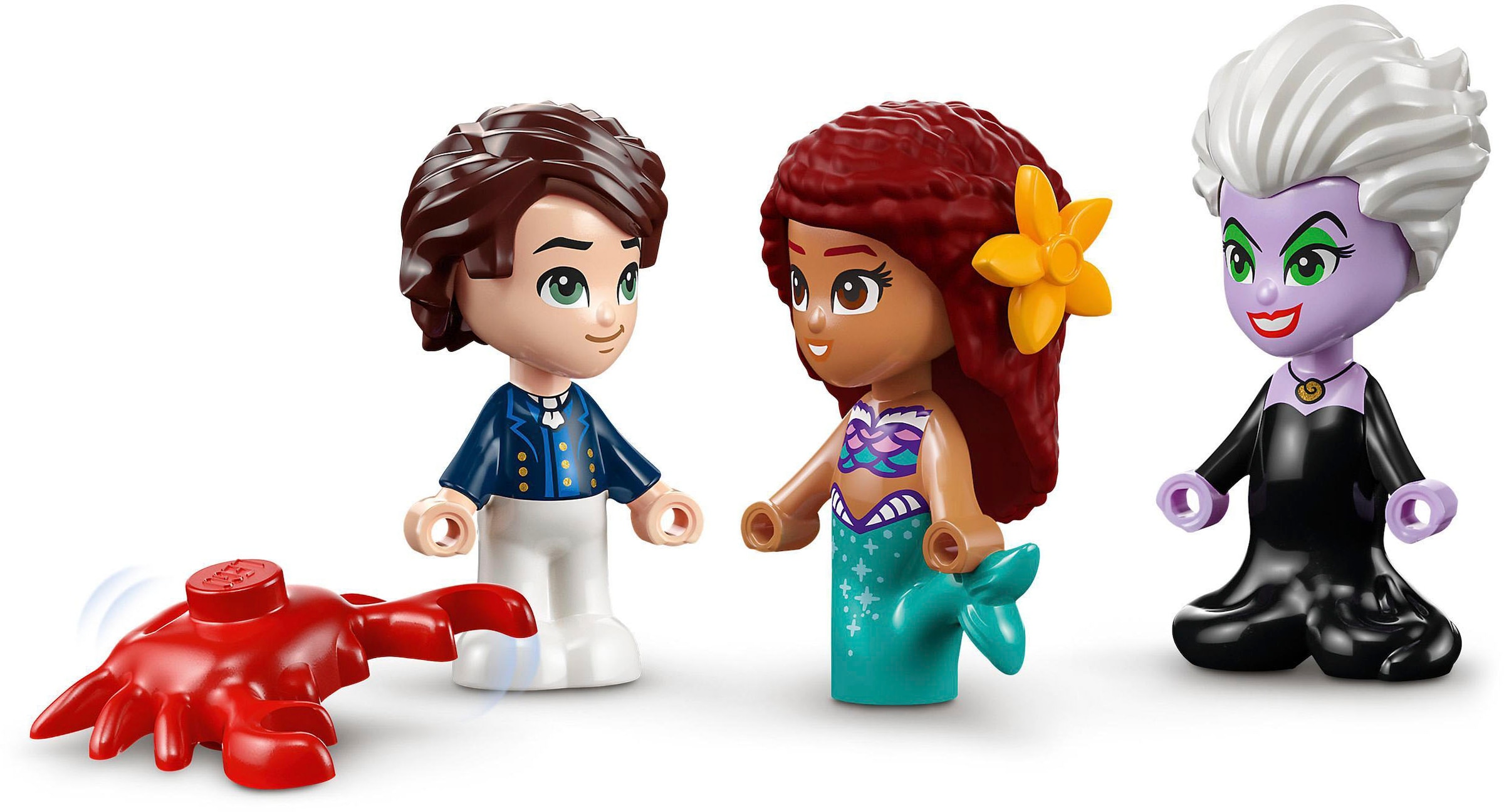 LEGO® Konstruktionsspielsteine »Die kleine Meerjungfrau – Märchenbuch (43213), LEGO® Disney Princess«, (134 St.)