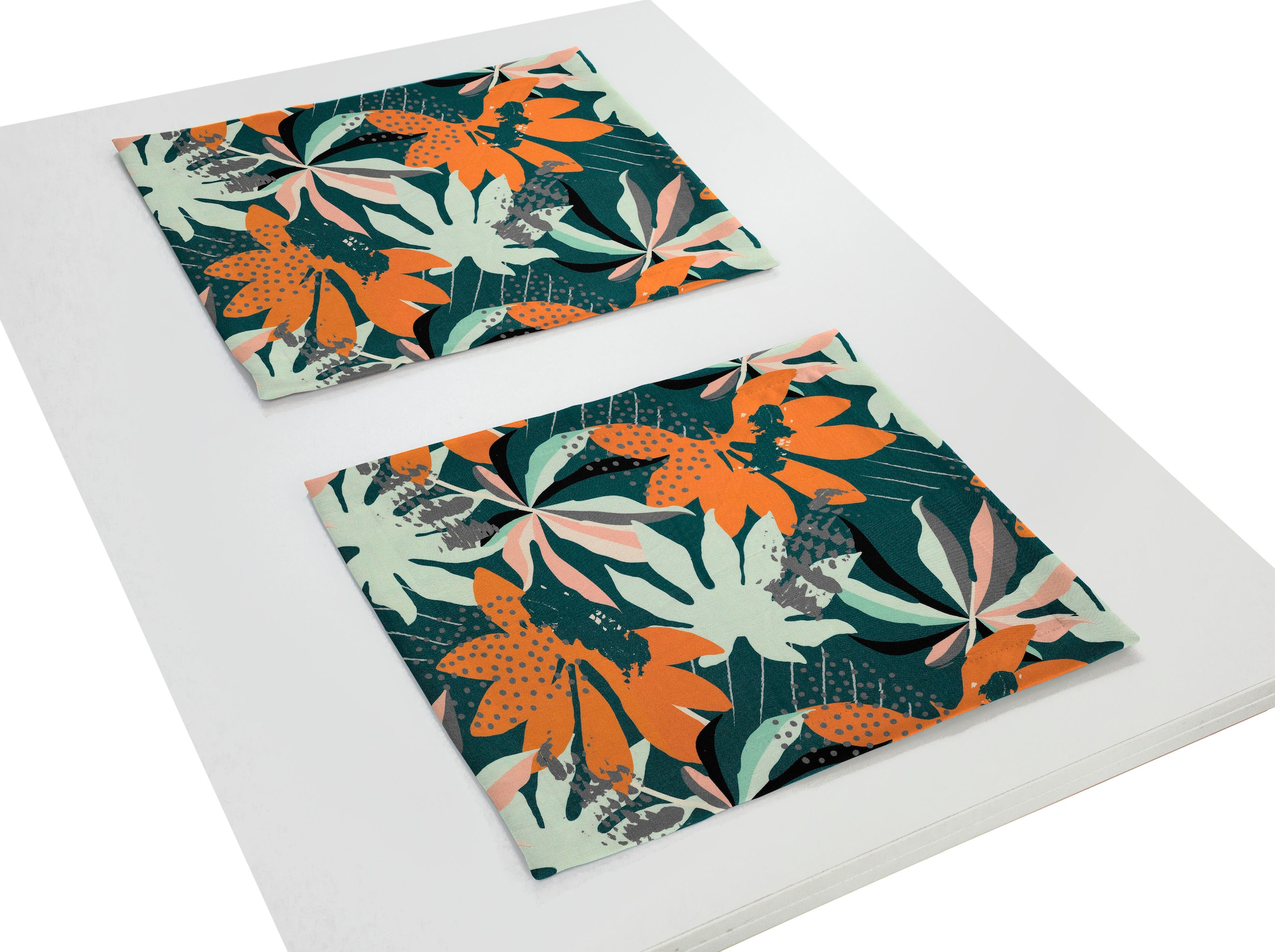 Image of Adam Platzset "Jungle" GOTS organic,zertifiziert durch CERES 0242Made in Germany