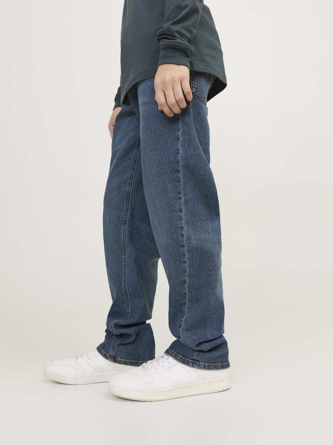 Jack & Jones Junior Regular-fit-Jeans »JJICLARK JJORIG STRETCH SQ 223 NOOS MNI«