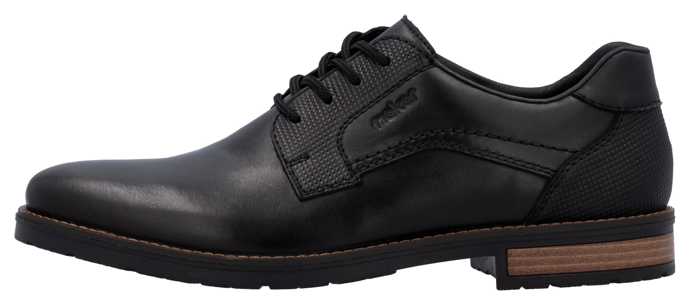 Rieker Chaussure à lacets  mit dezentem Logoschriftzug, Freizeitschuh, Halbschuh, Schnürschuh